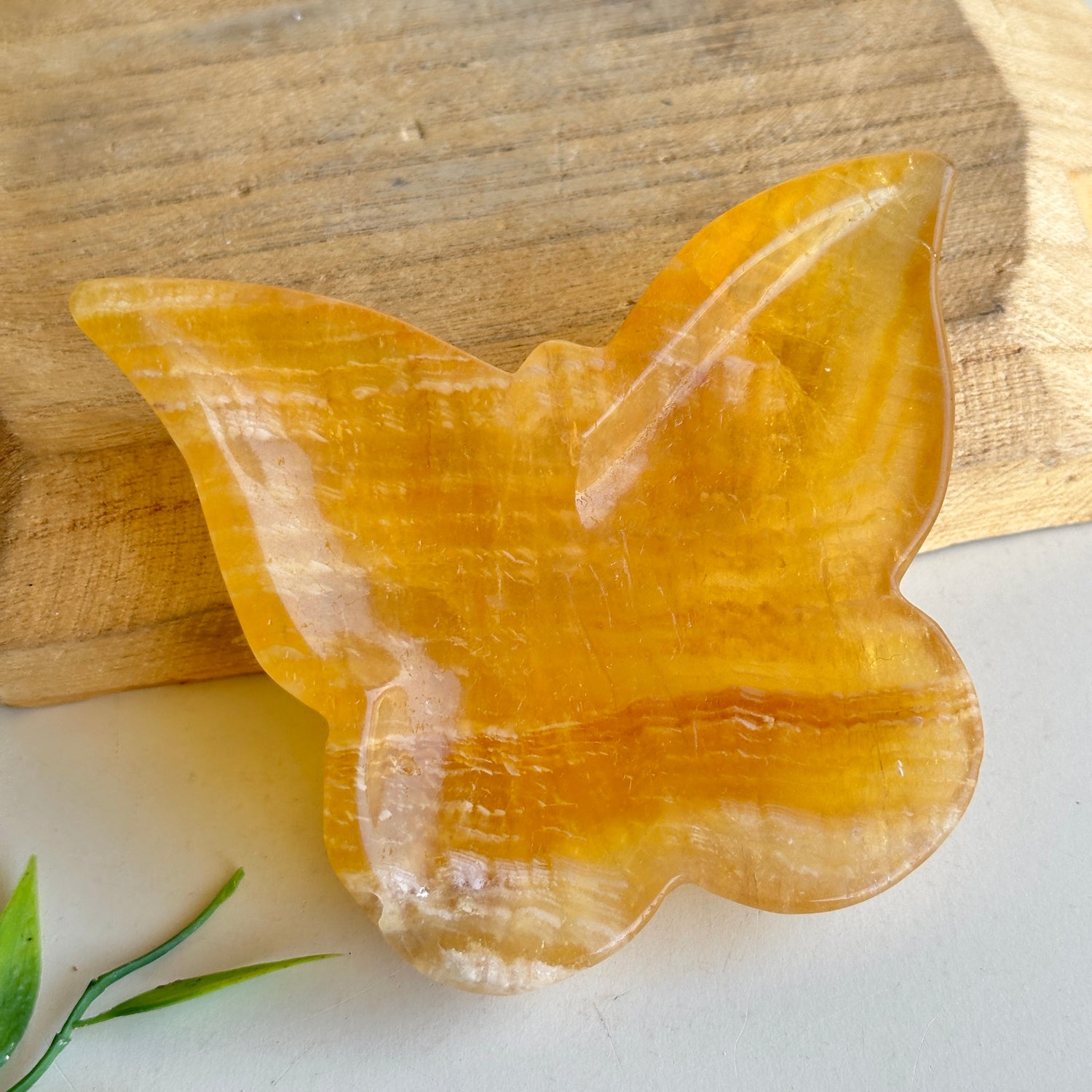 Fluorite Butterfly Bowl 11cm
