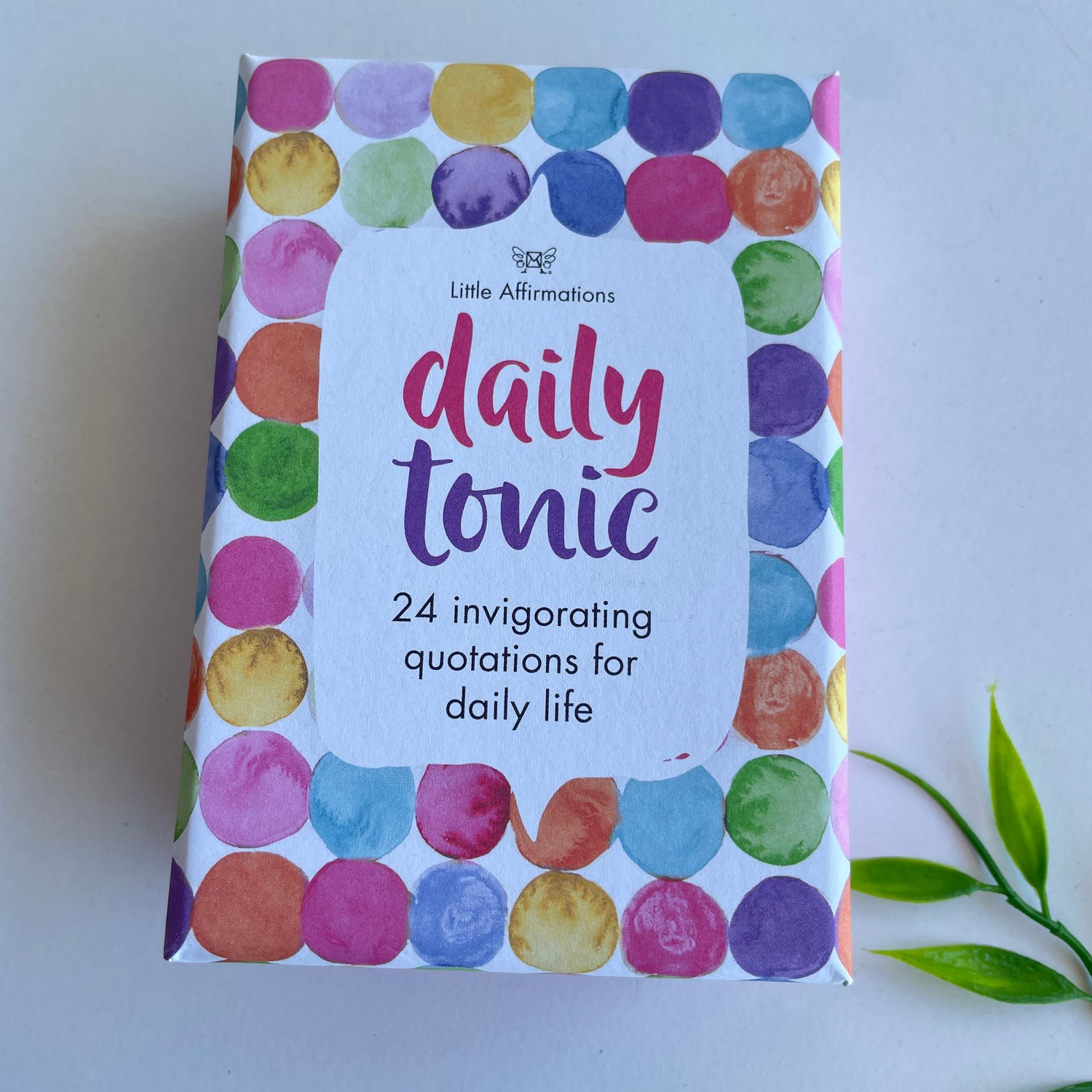 Daily Tonic Affirmation Cards.