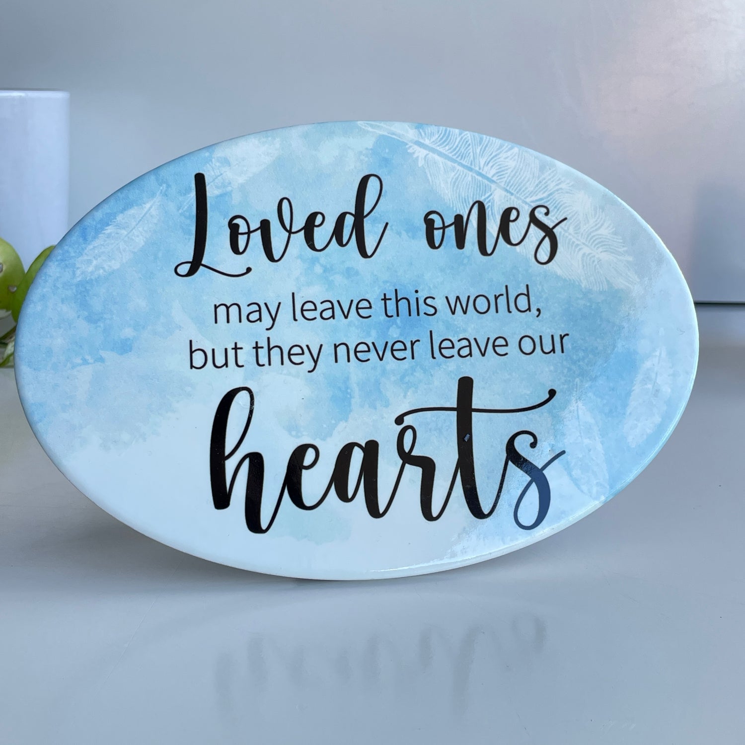 Loved Ones - Hearts  Ceramic Plate PL7376