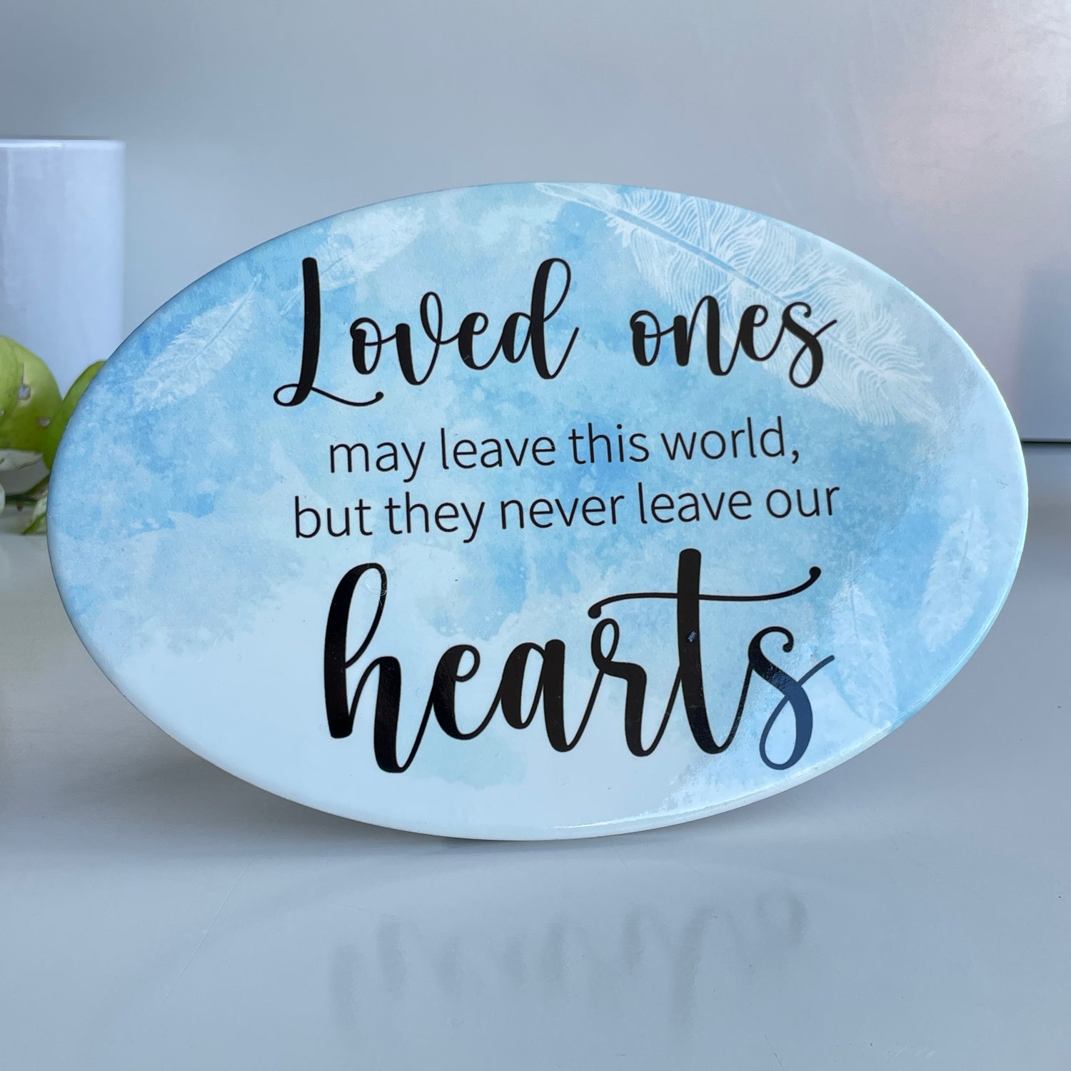 Loved Ones - Hearts  Ceramic Plate PL7376