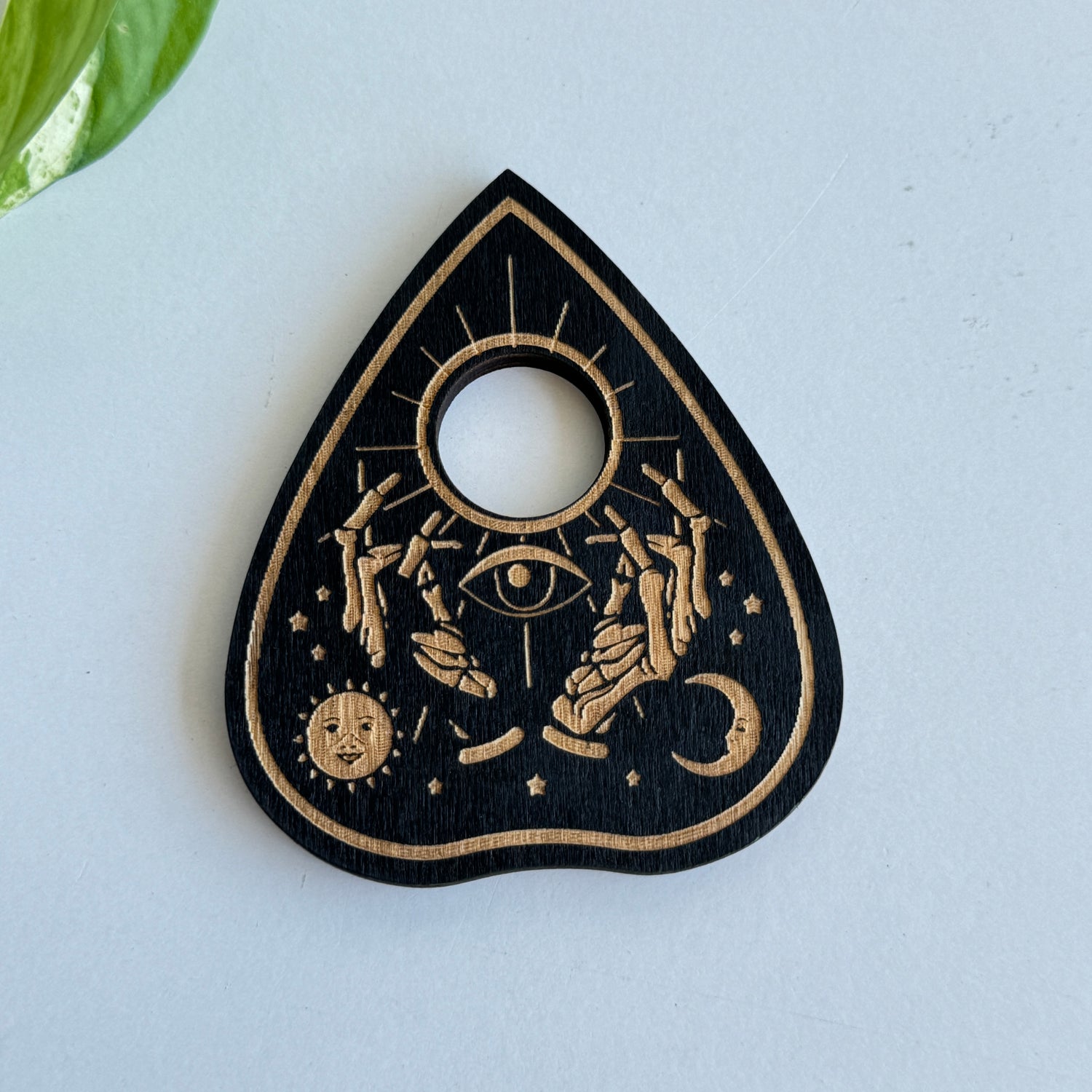 Skull Hands Planchette Sphere Holder