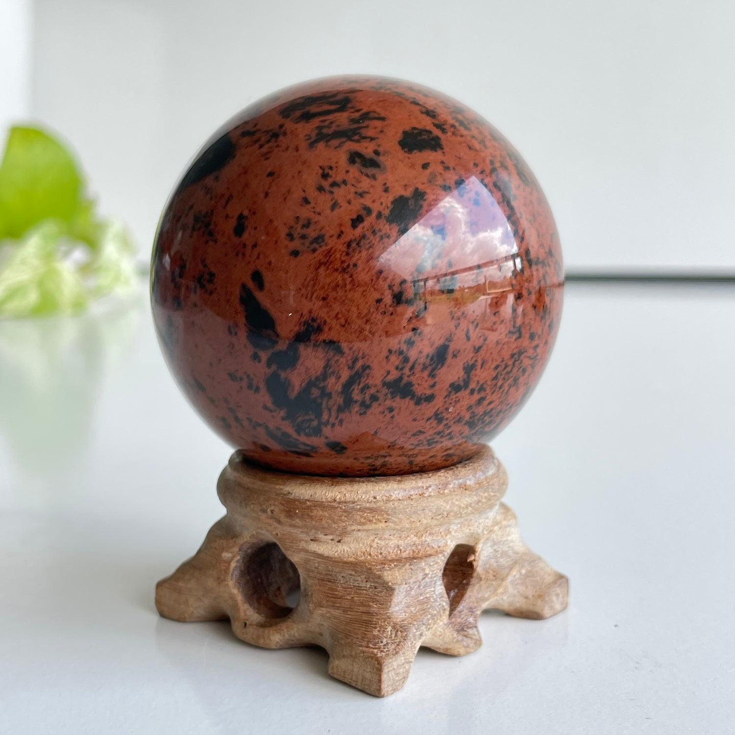 Mahogany Obsidian Sphere 5.6cm