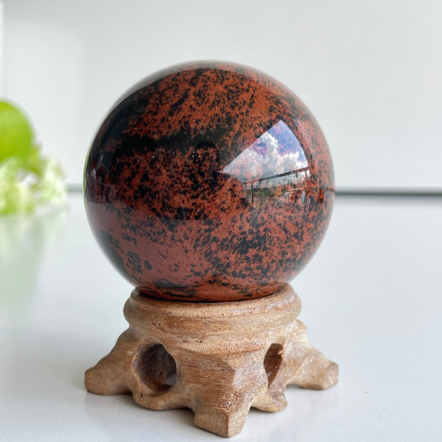 Mahogany Obsidian Sphere 5.6cm