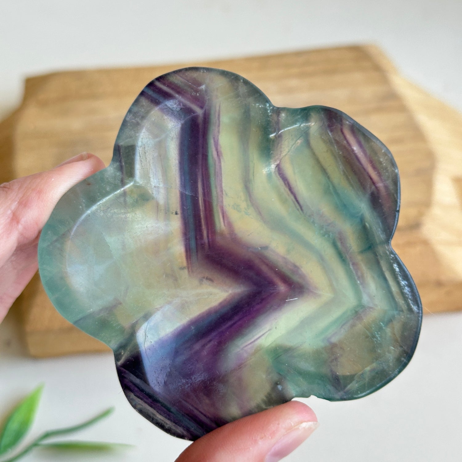 Fluorite Flower Bowl 13