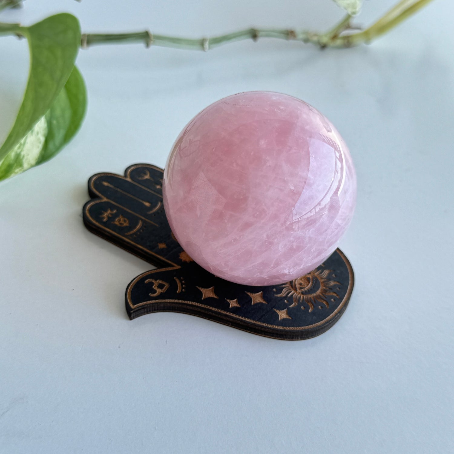 Eye Sun Hand Sphere Holder