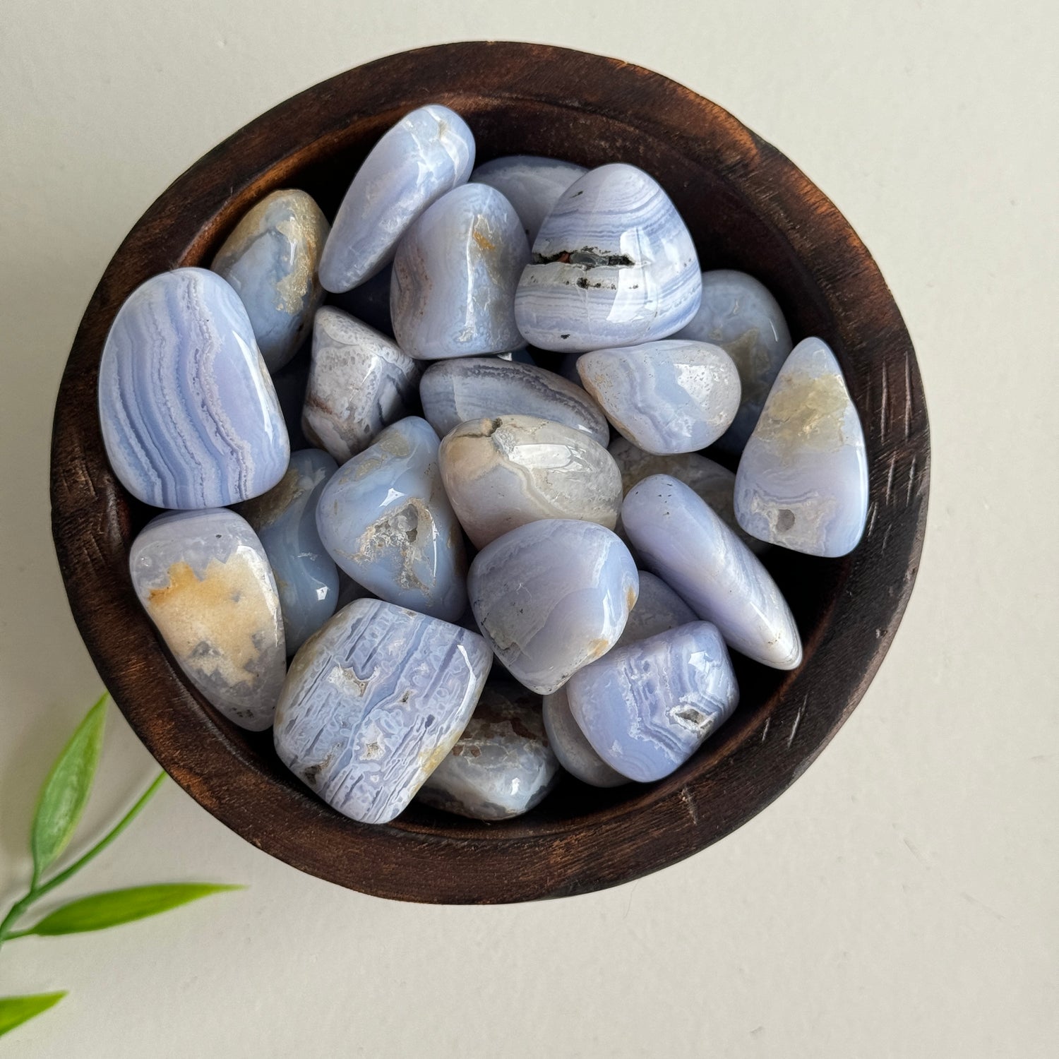 Blue Lace Agate Tumbled
