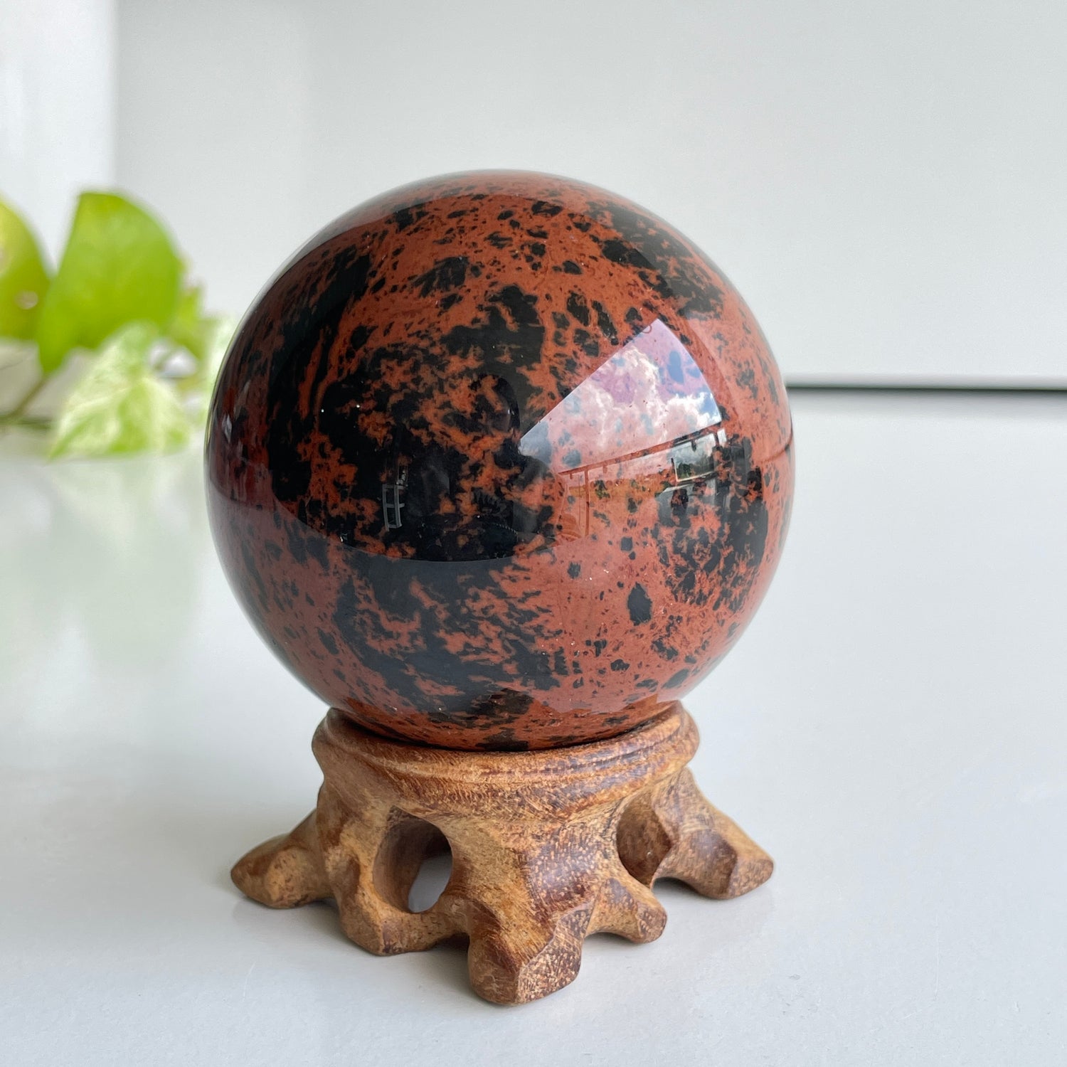 Mahogany Obsidian Sphere 6.5cm