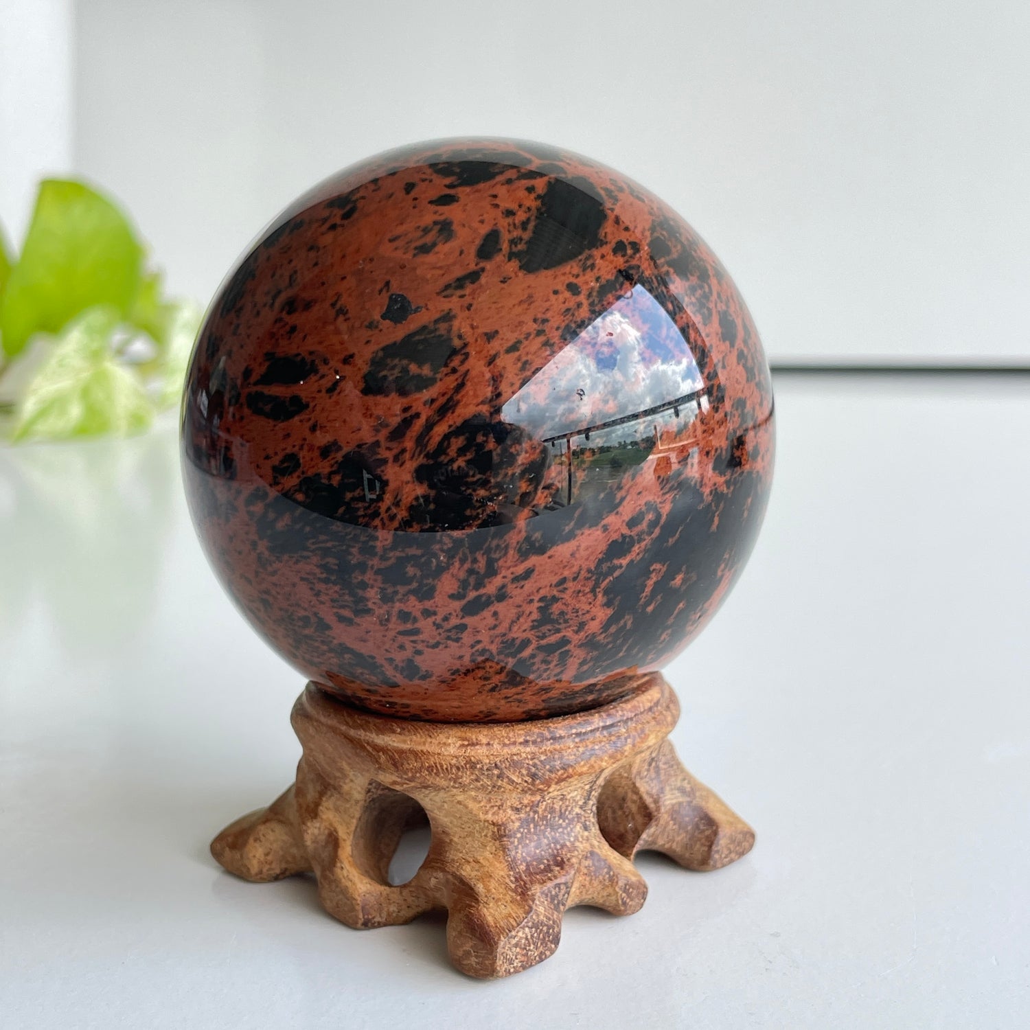 Mahogany Obsidian Sphere 6.5cm