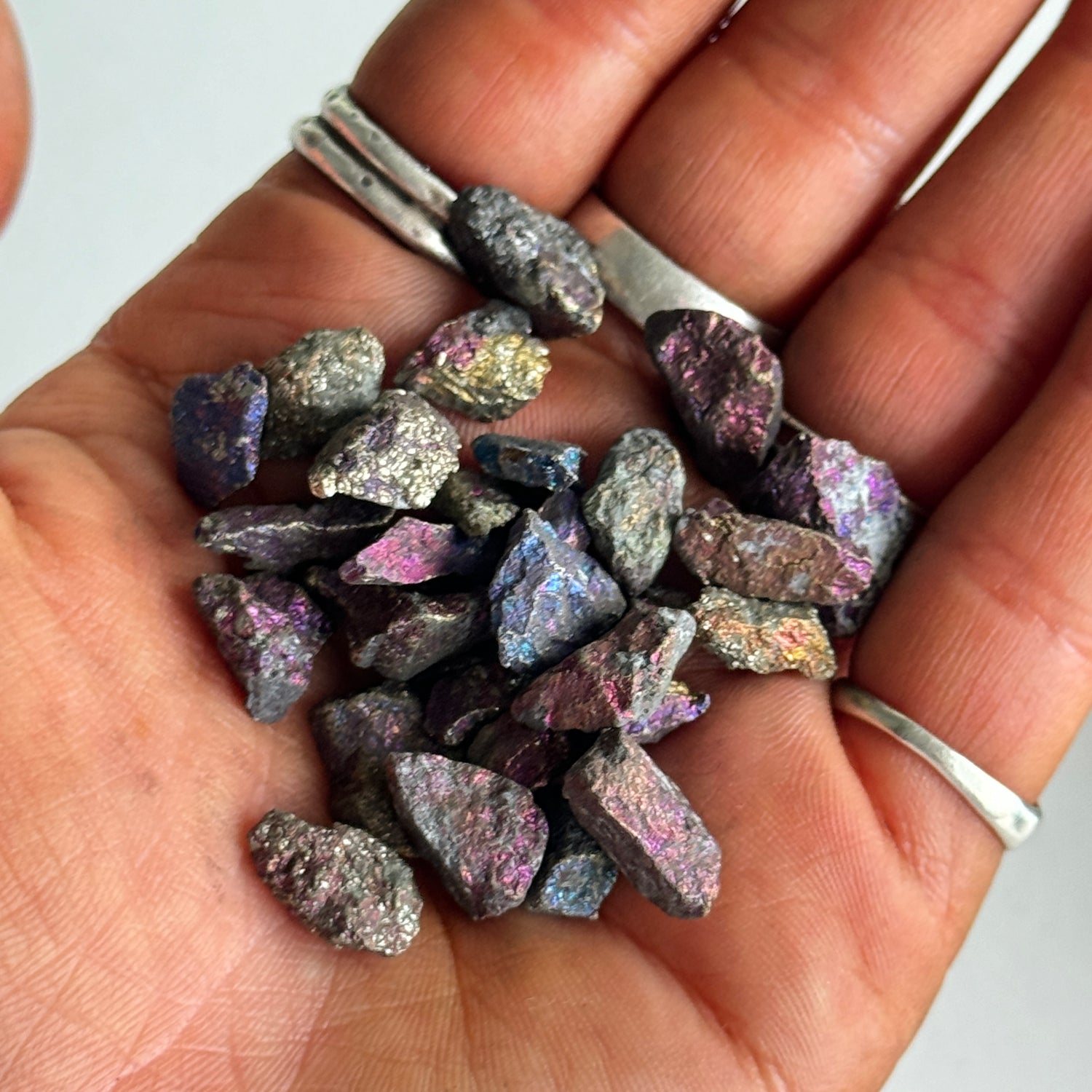 Peacock Ore Raw Sml