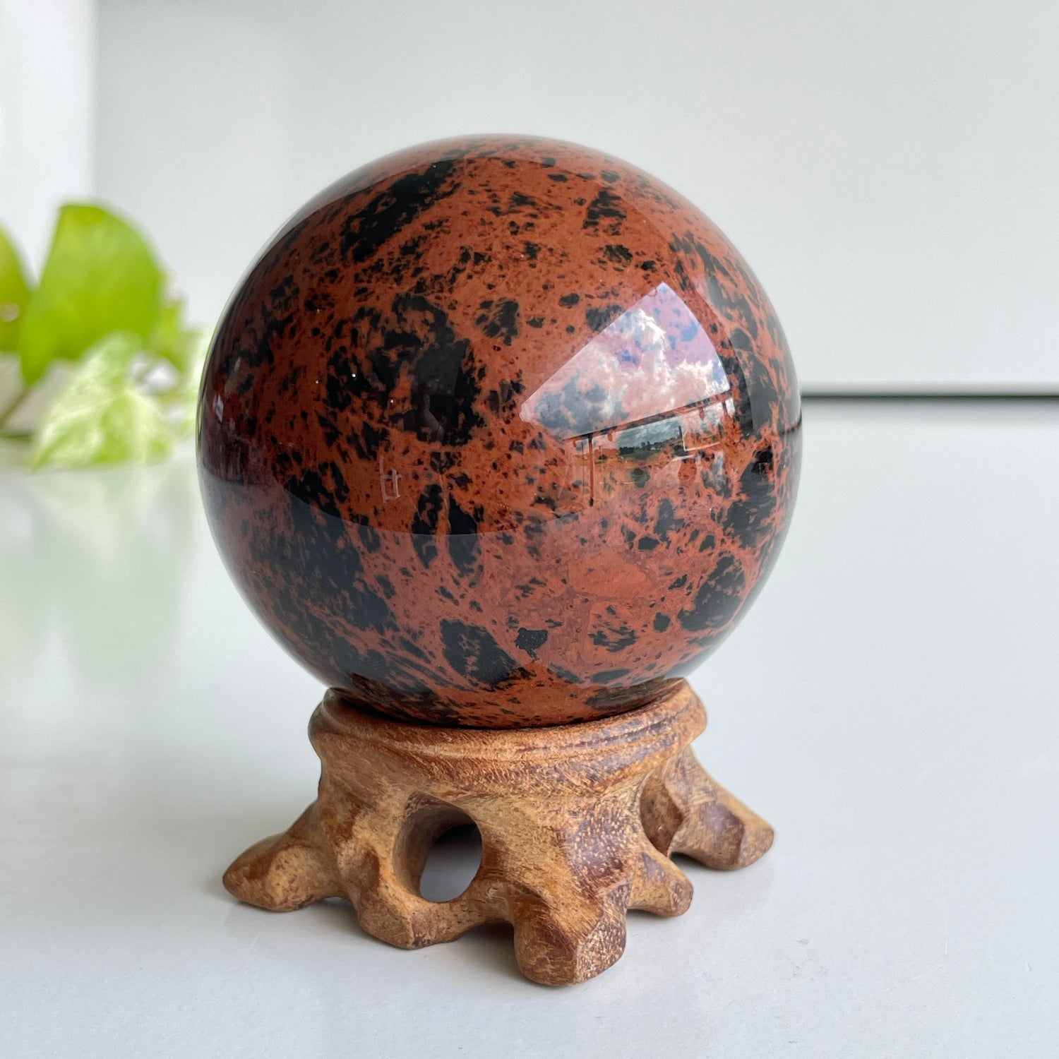 Mahogany Obsidian Sphere 6.5cm