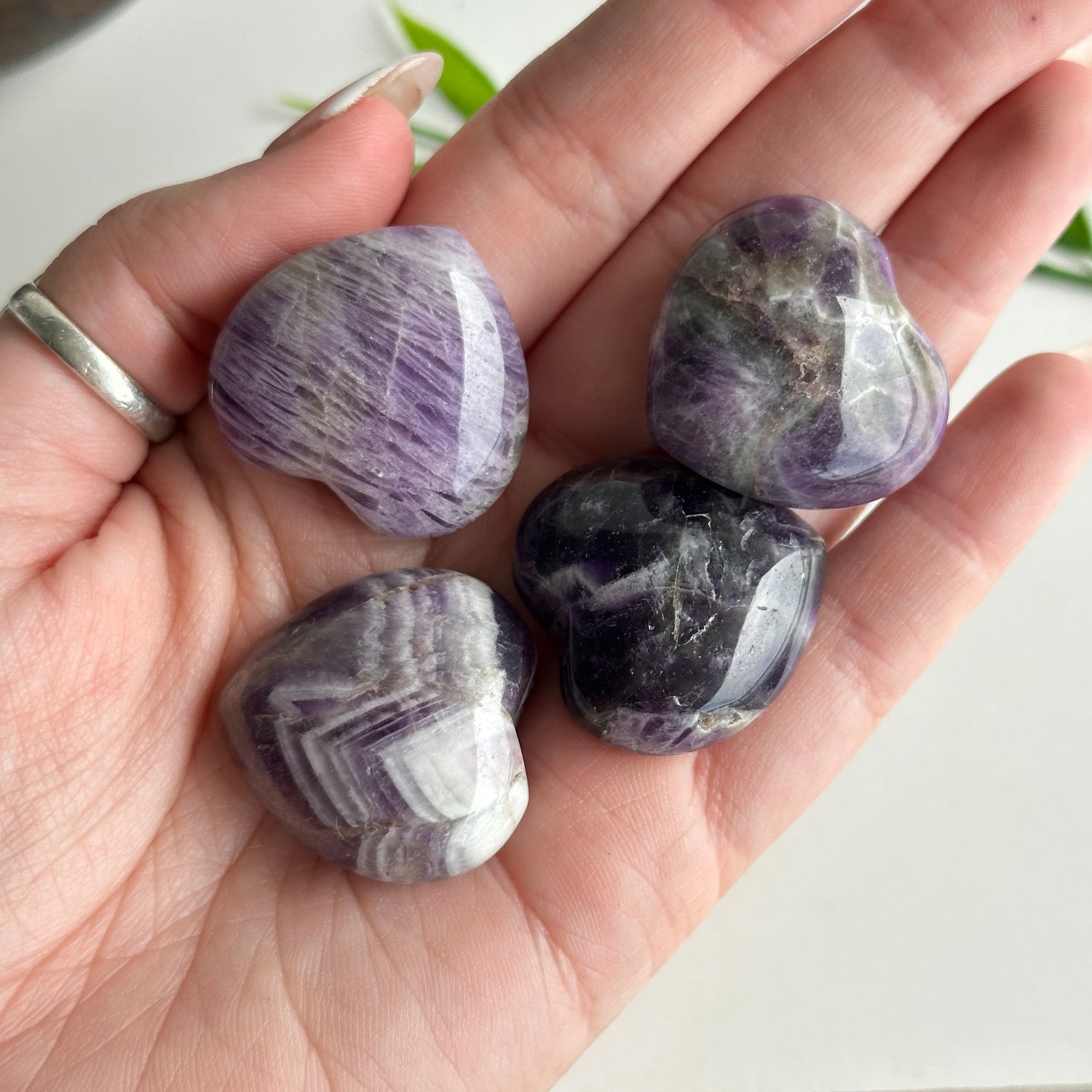 Amethyst Heart 3cm