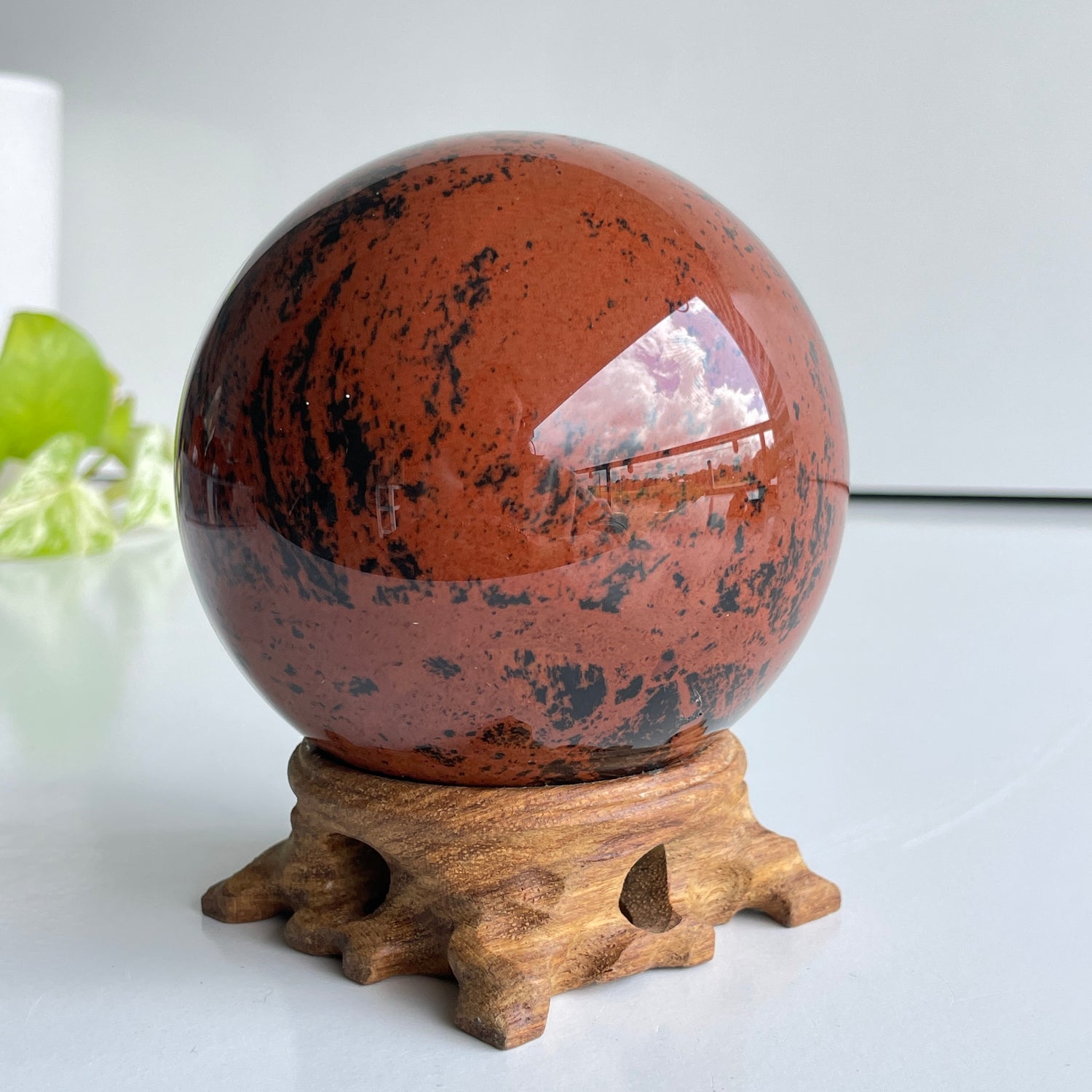 Mahogany Obsidian Sphere 9cm