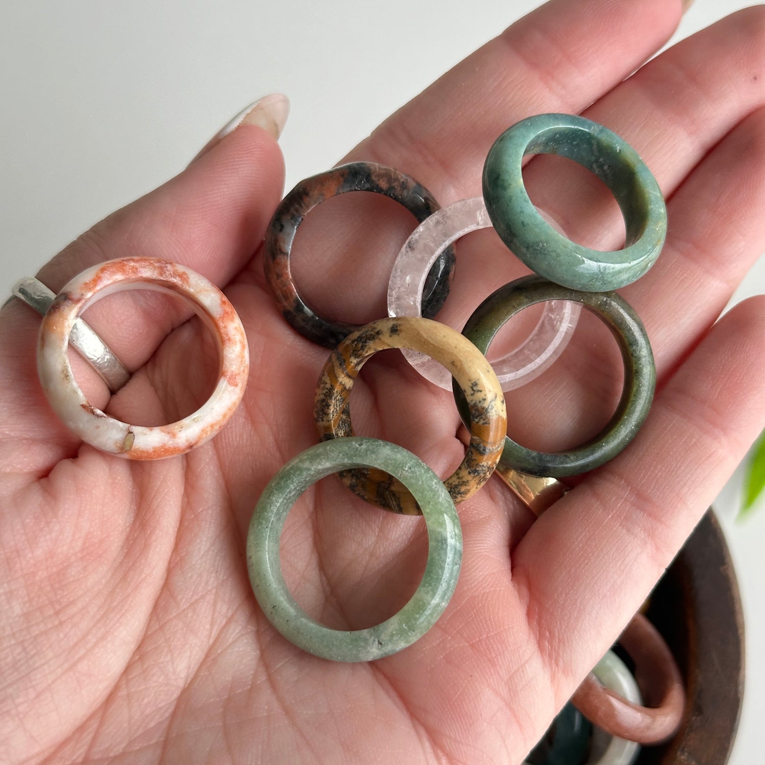 Crystal Band Ring Assorted