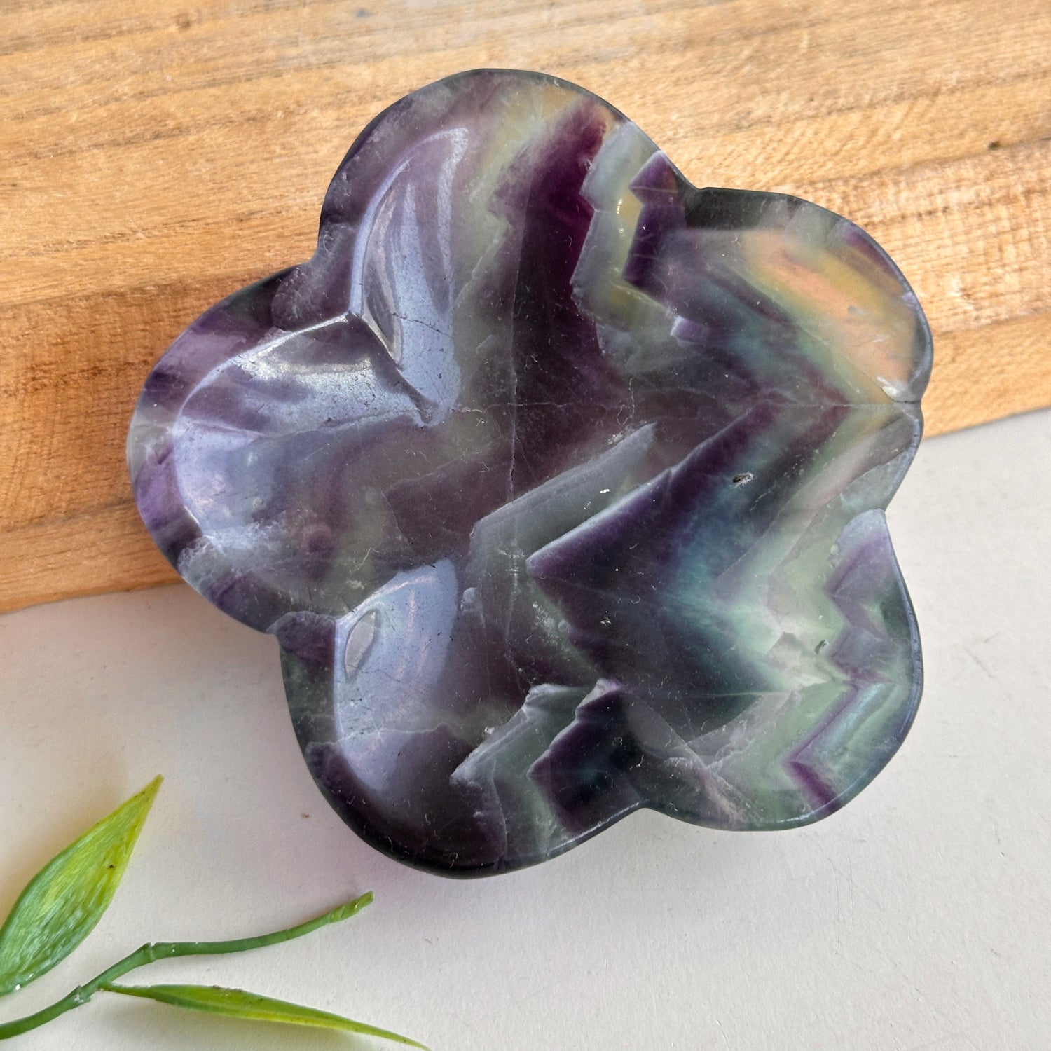 Fluorite Flower Bowl 2