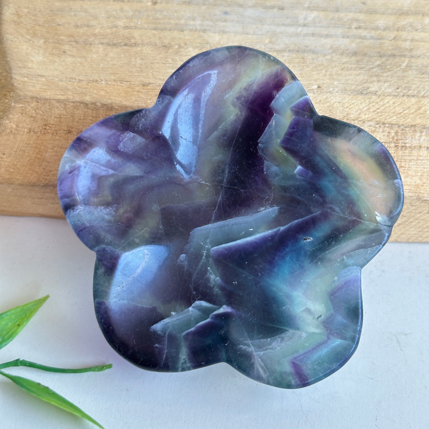Fluorite Flower Bowl 2