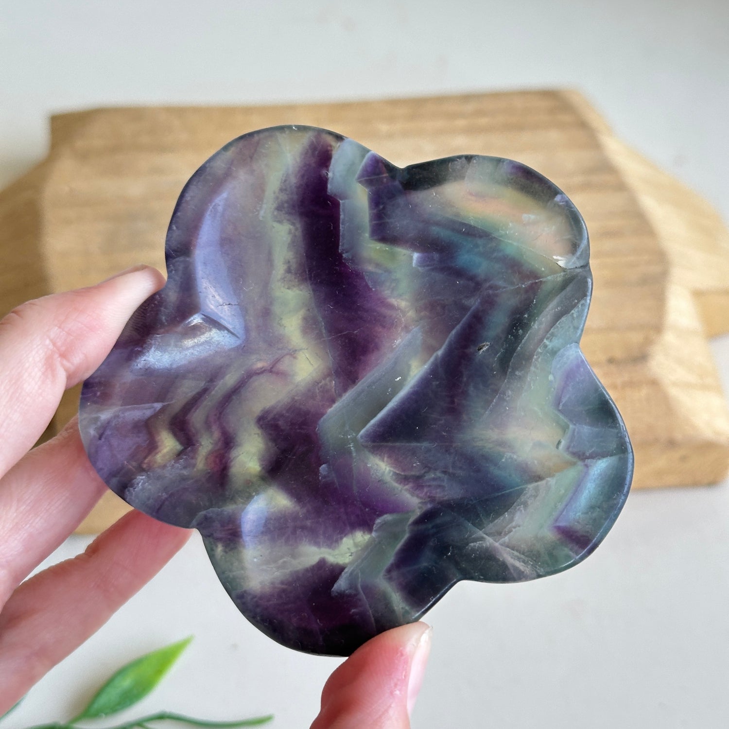 Fluorite Flower Bowl 2