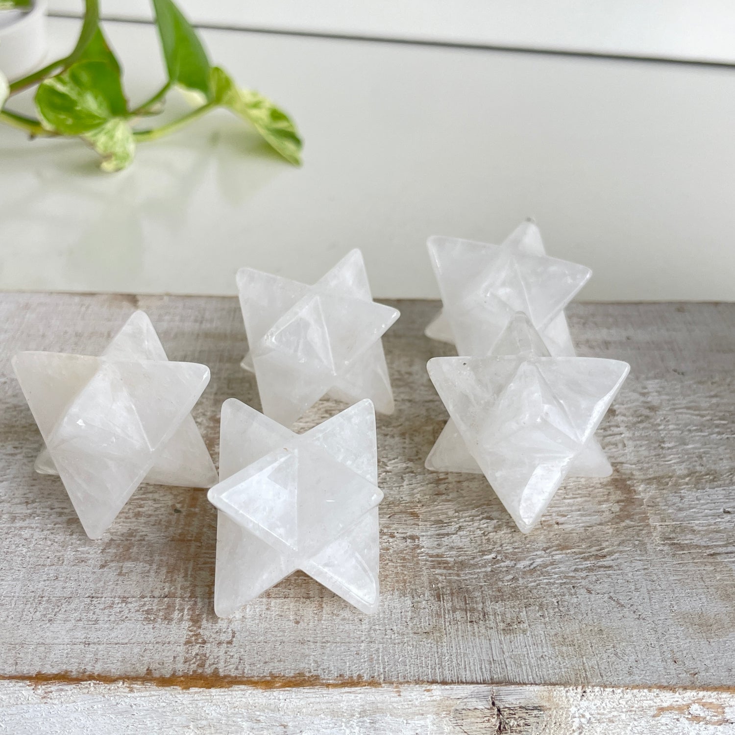 Clear Quartz Merkaba 2.5cm