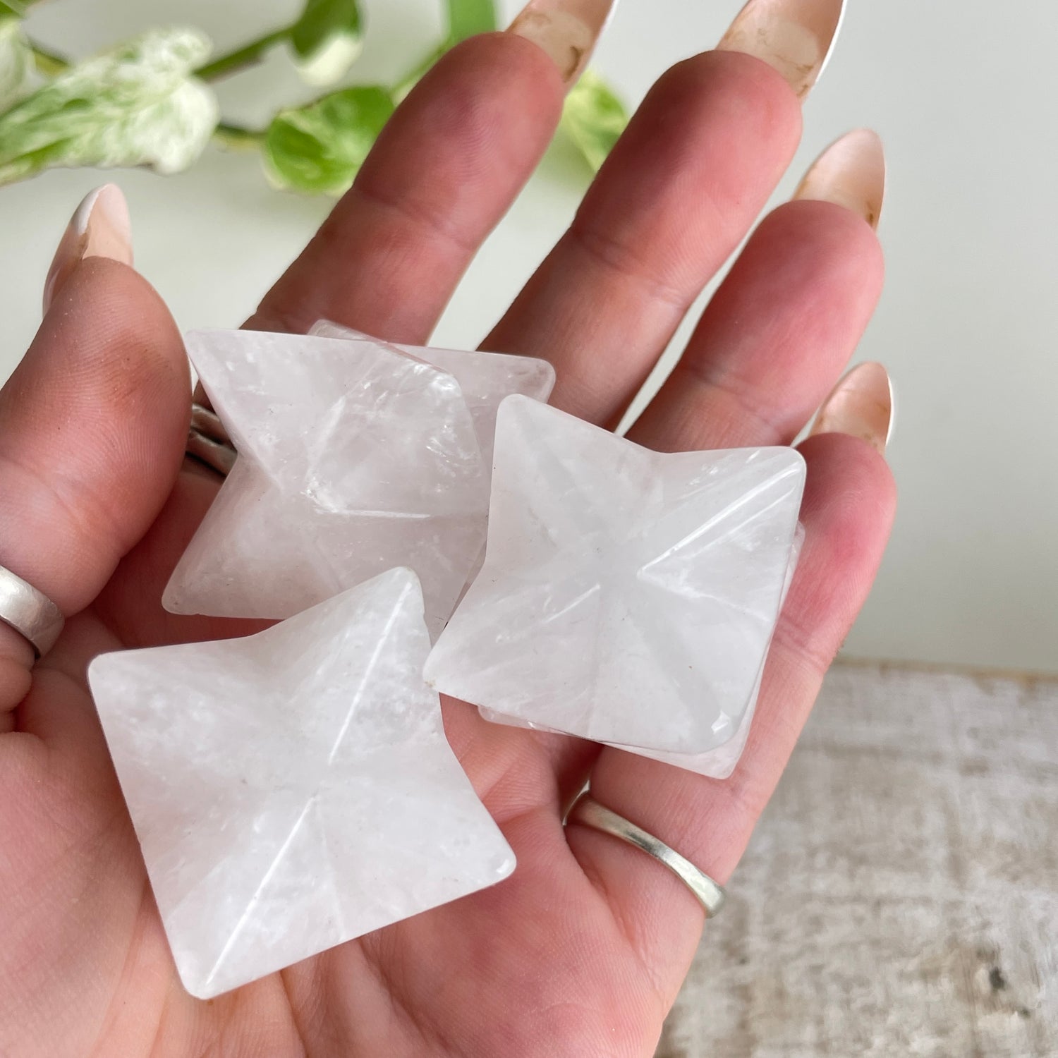 Clear Quartz Merkaba 2.5cm