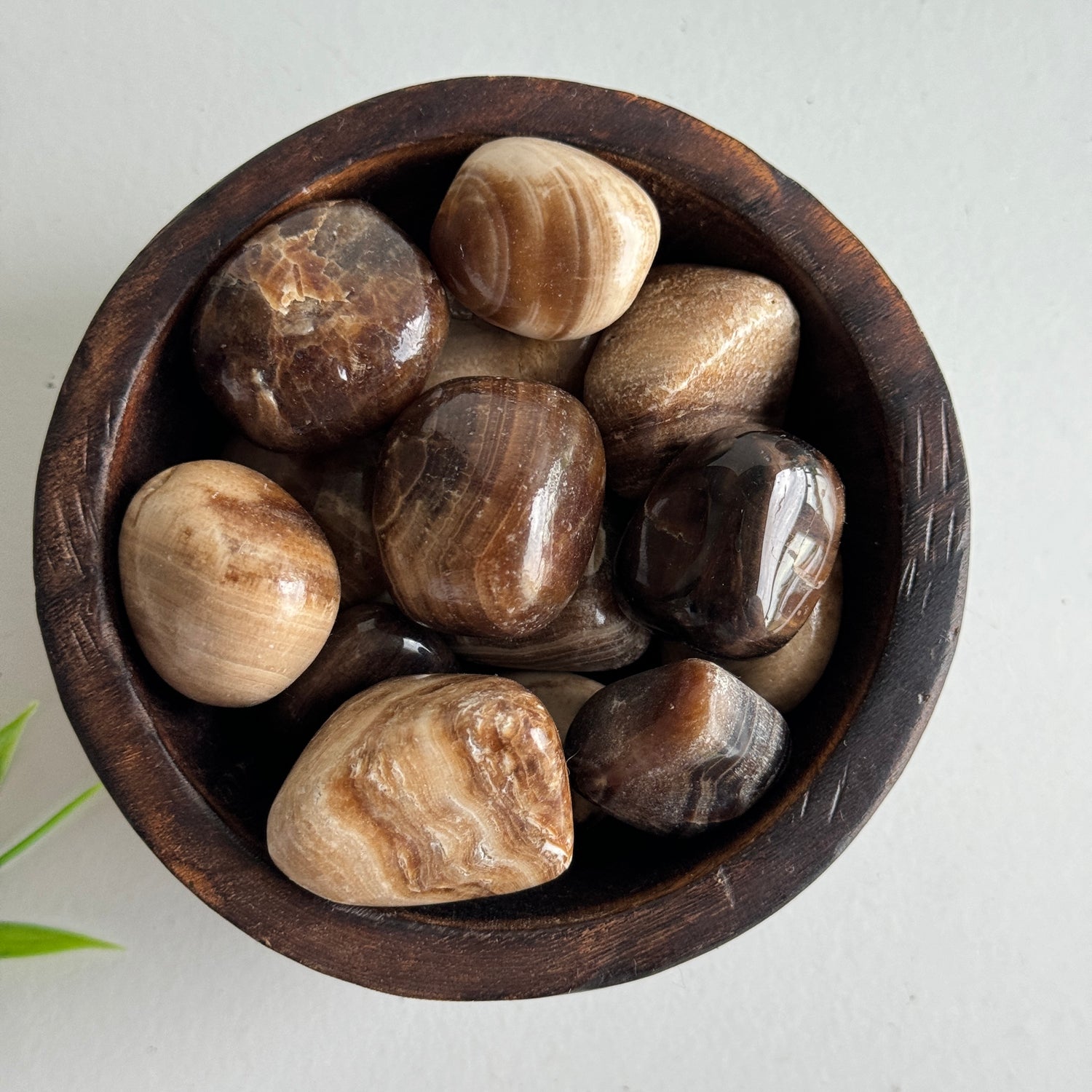 Chocolate Calcite Tumbled