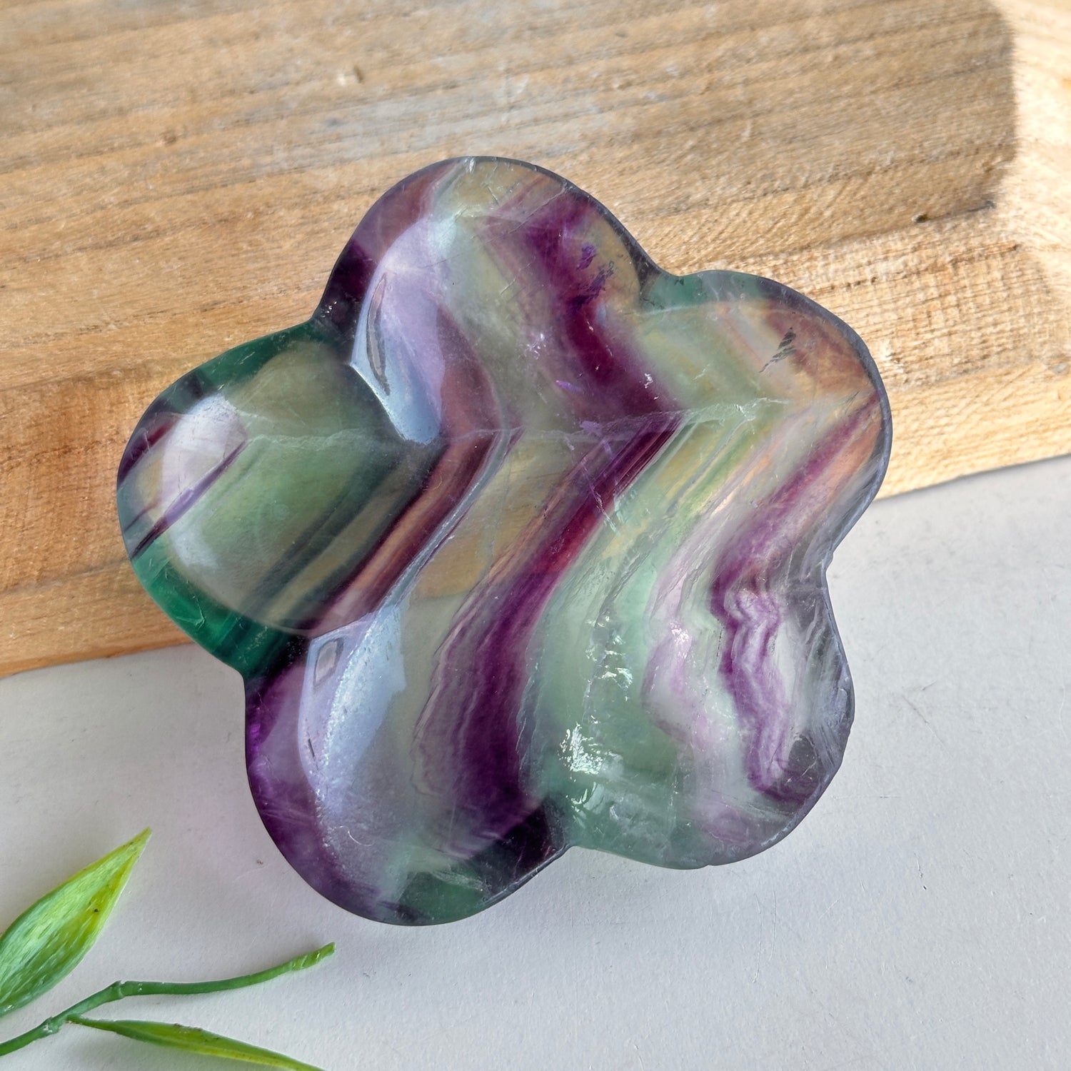 Fluorite Flower Bowl 1