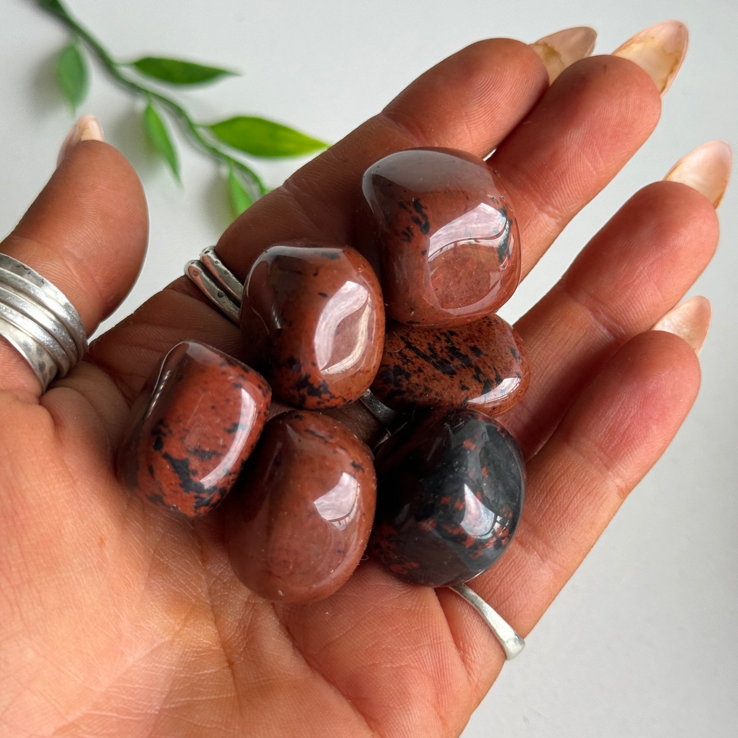 Mahogany Obsidian Tumbled