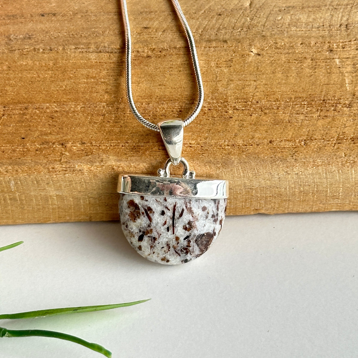 Astrophyllite Pendant