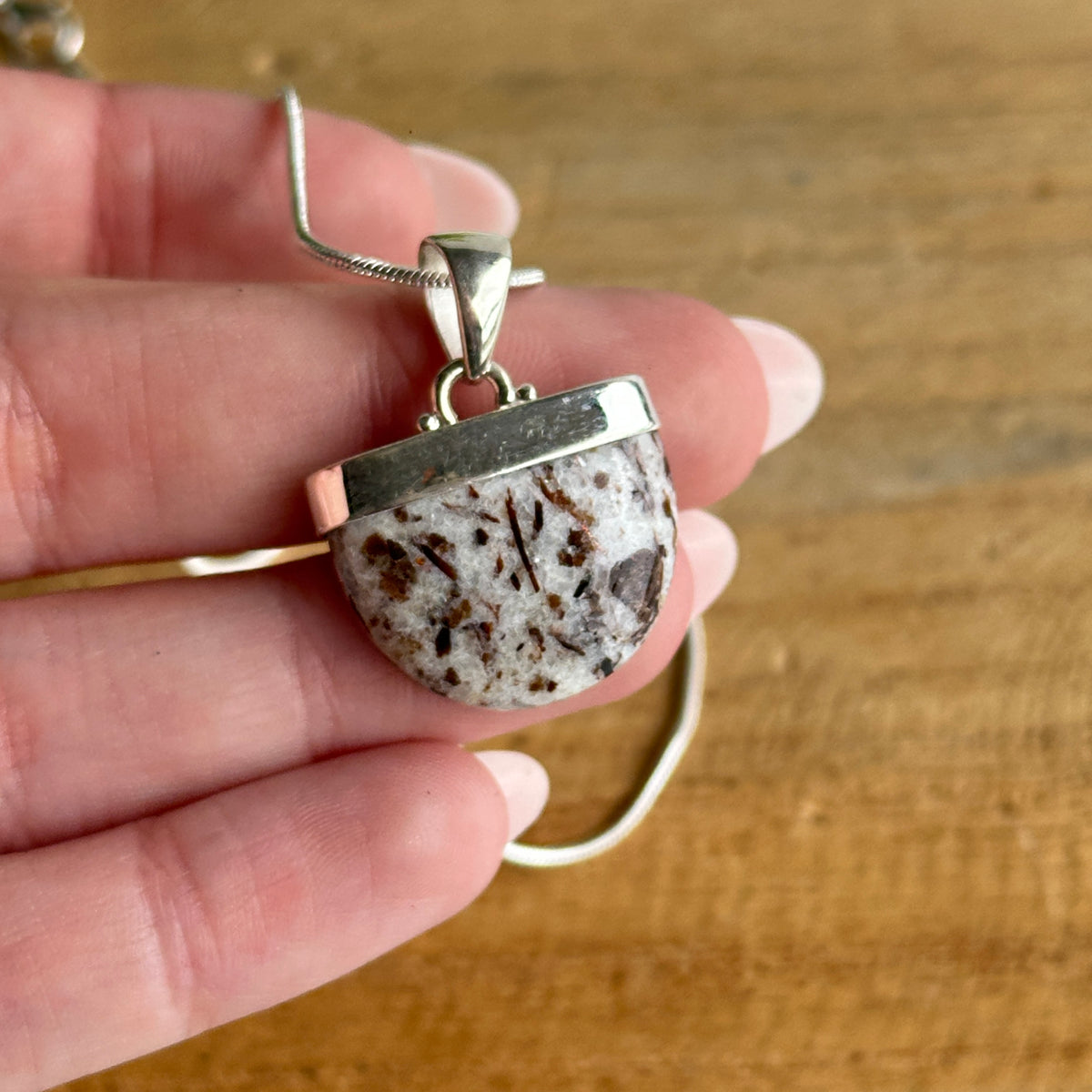 Astrophyllite Pendant