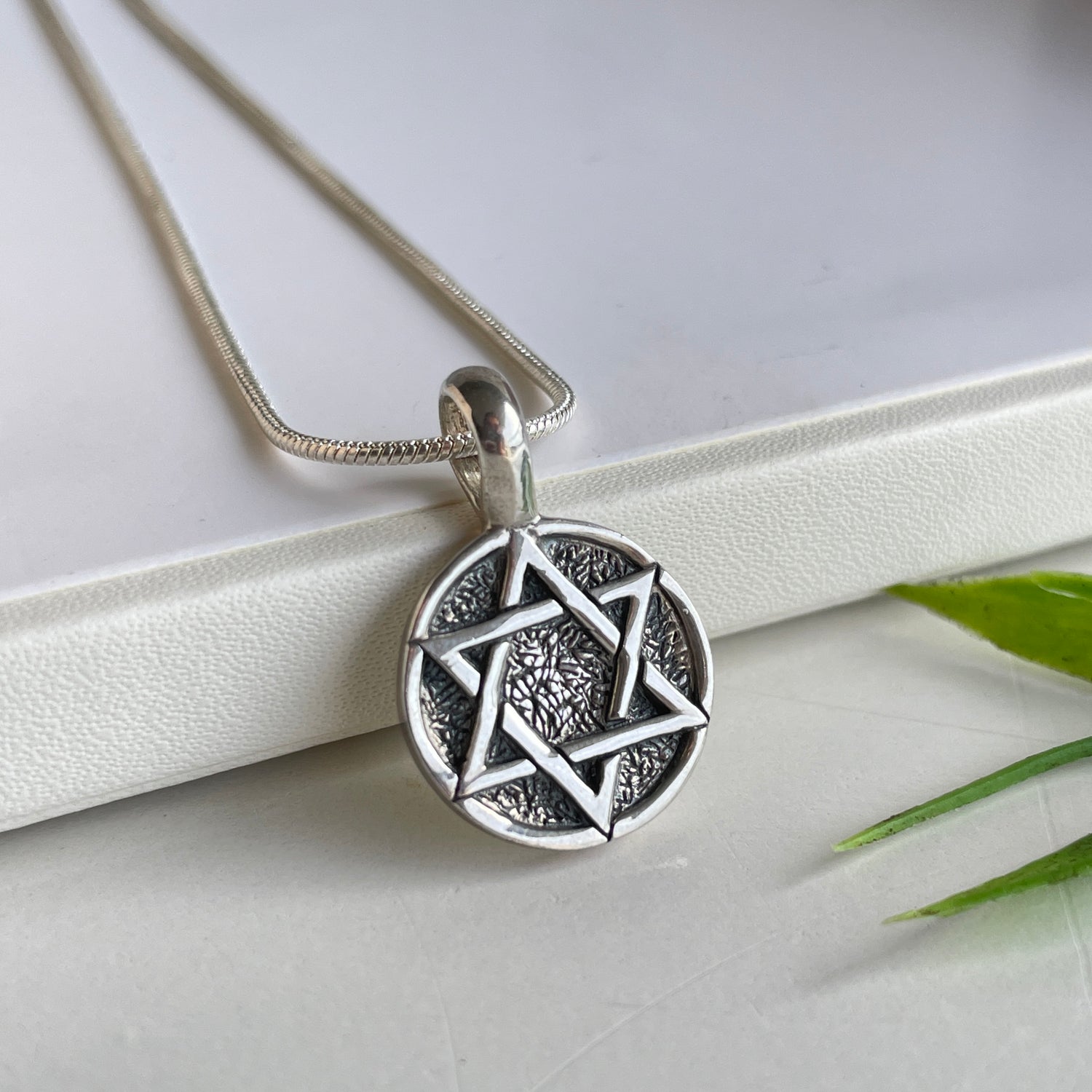 Star Of David 6 Point Star Pendant