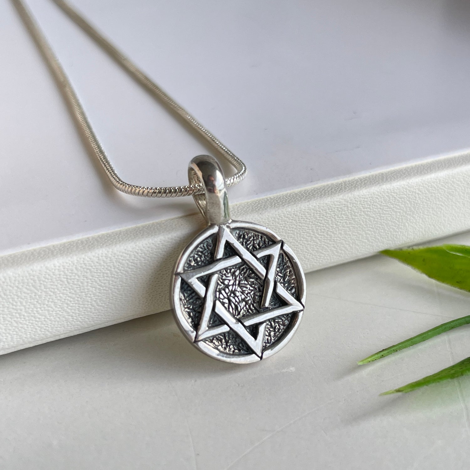 Star Of David 6 Point Star Pendant
