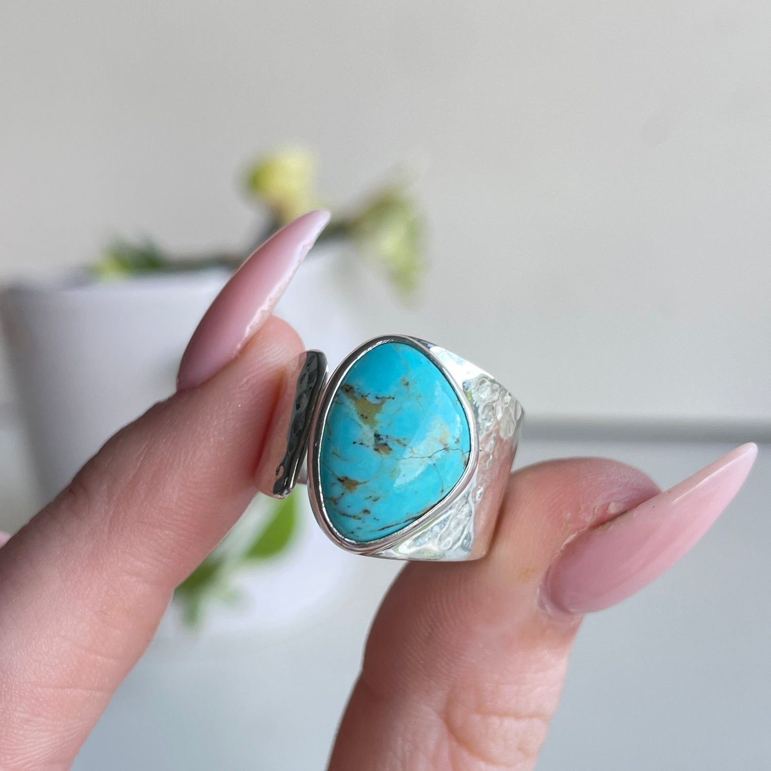 Turquoise Ring Sz7