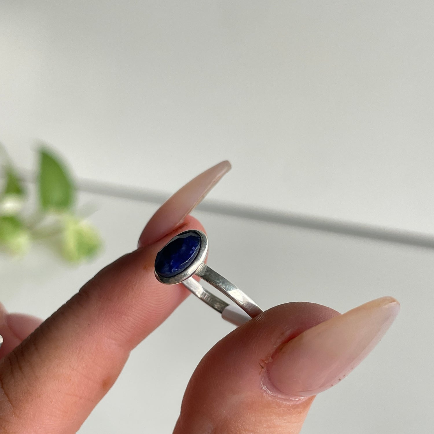 Sapphire Oval Ring
