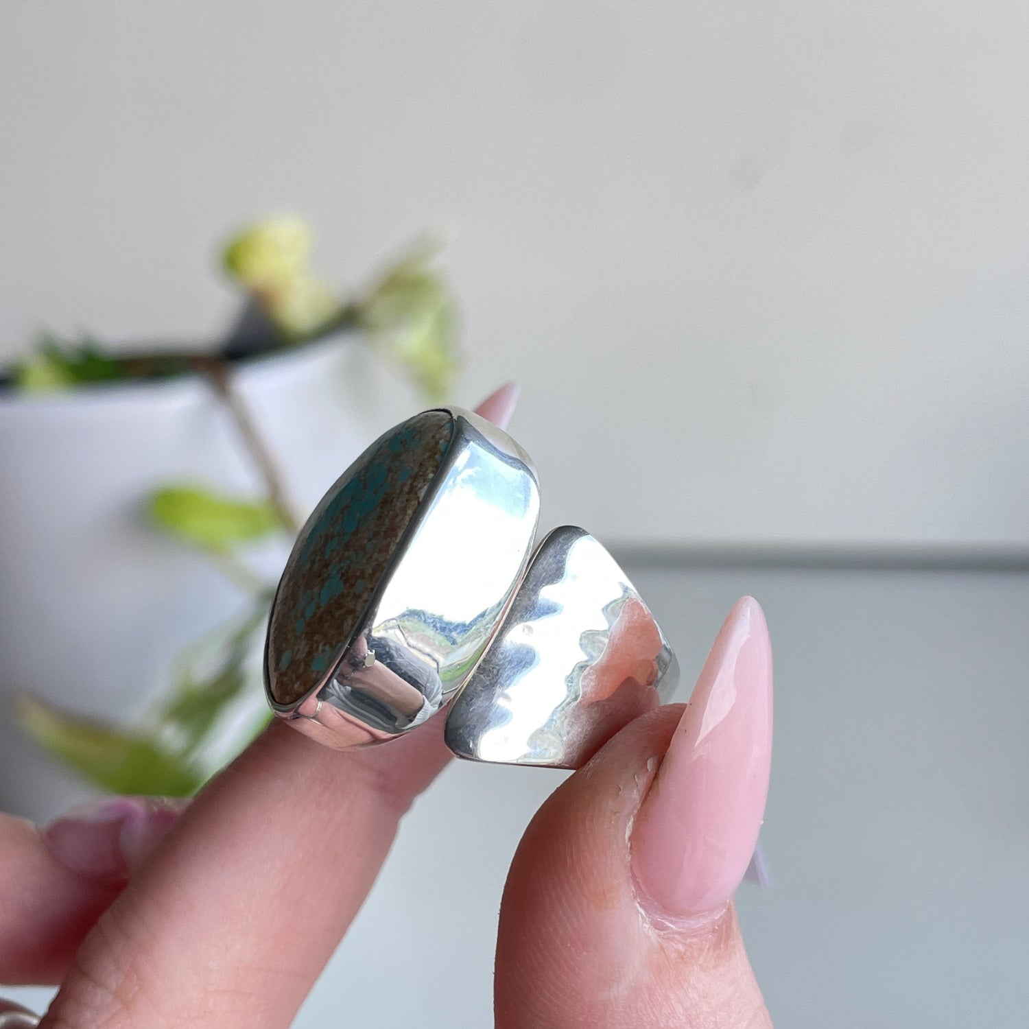 Turquoise Ring Sz9