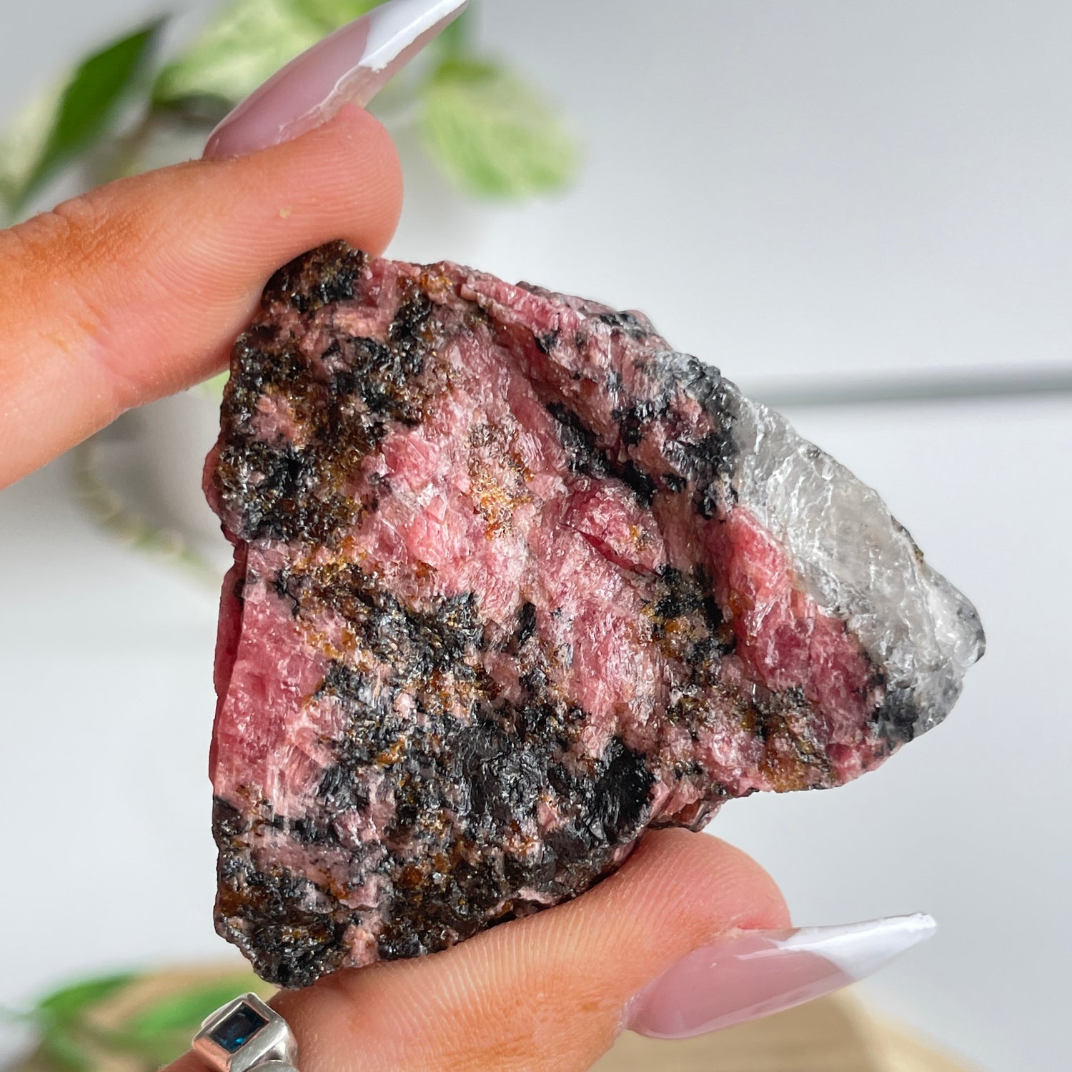 Raw Rhodonite Pce 100g