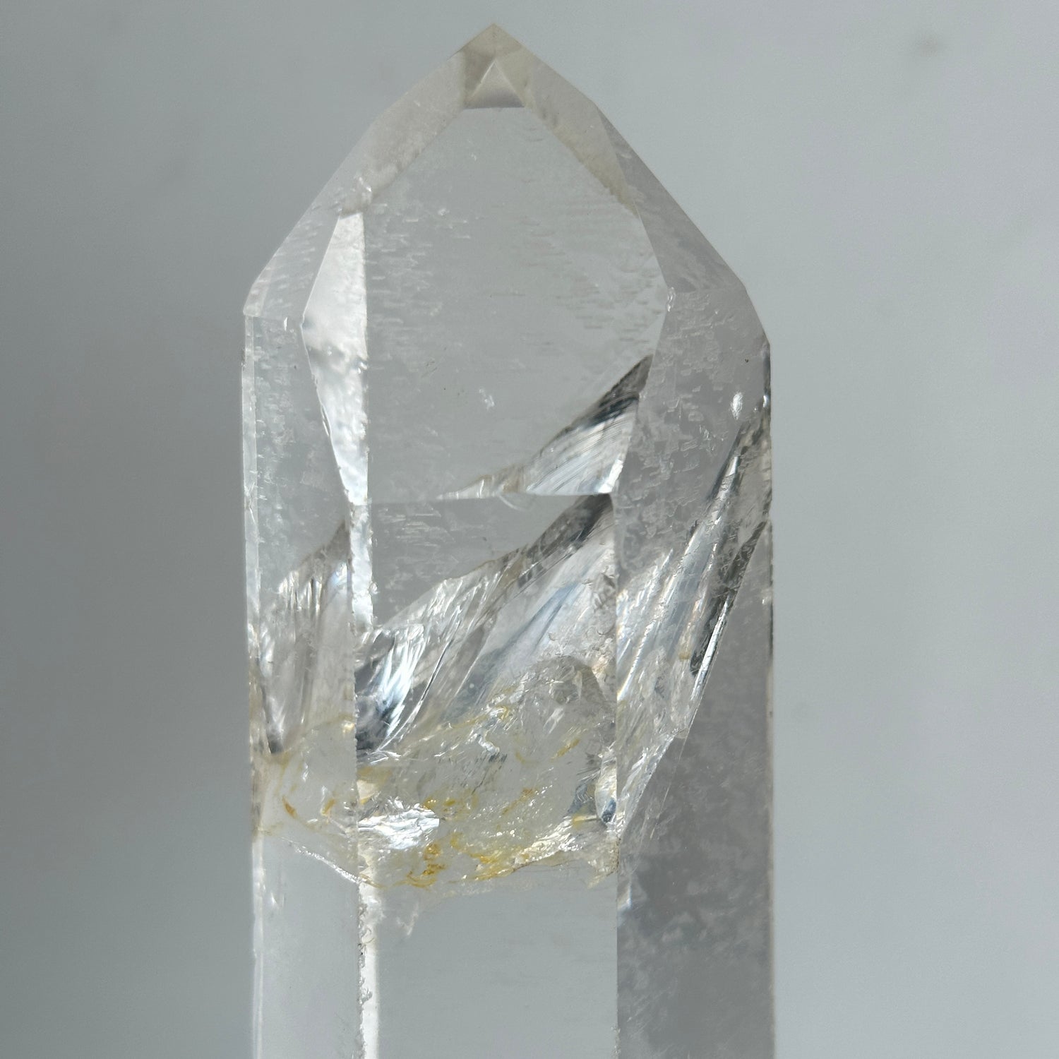 Brazilian Diamantina Quartz Point In Stand 18.3cm