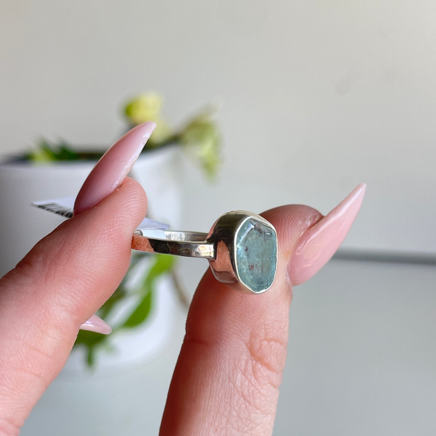 Blue Topaz Ring Sz7