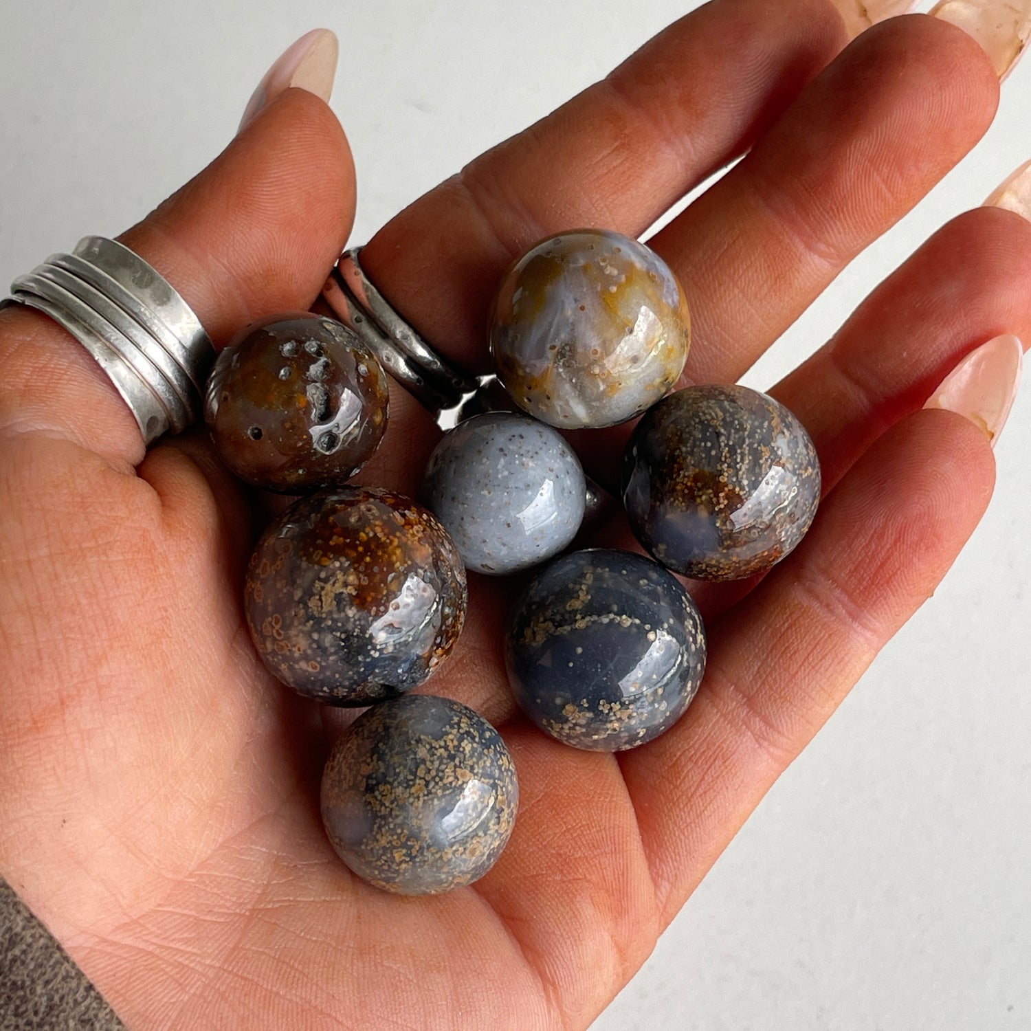 Agate Sphere Small Assorted