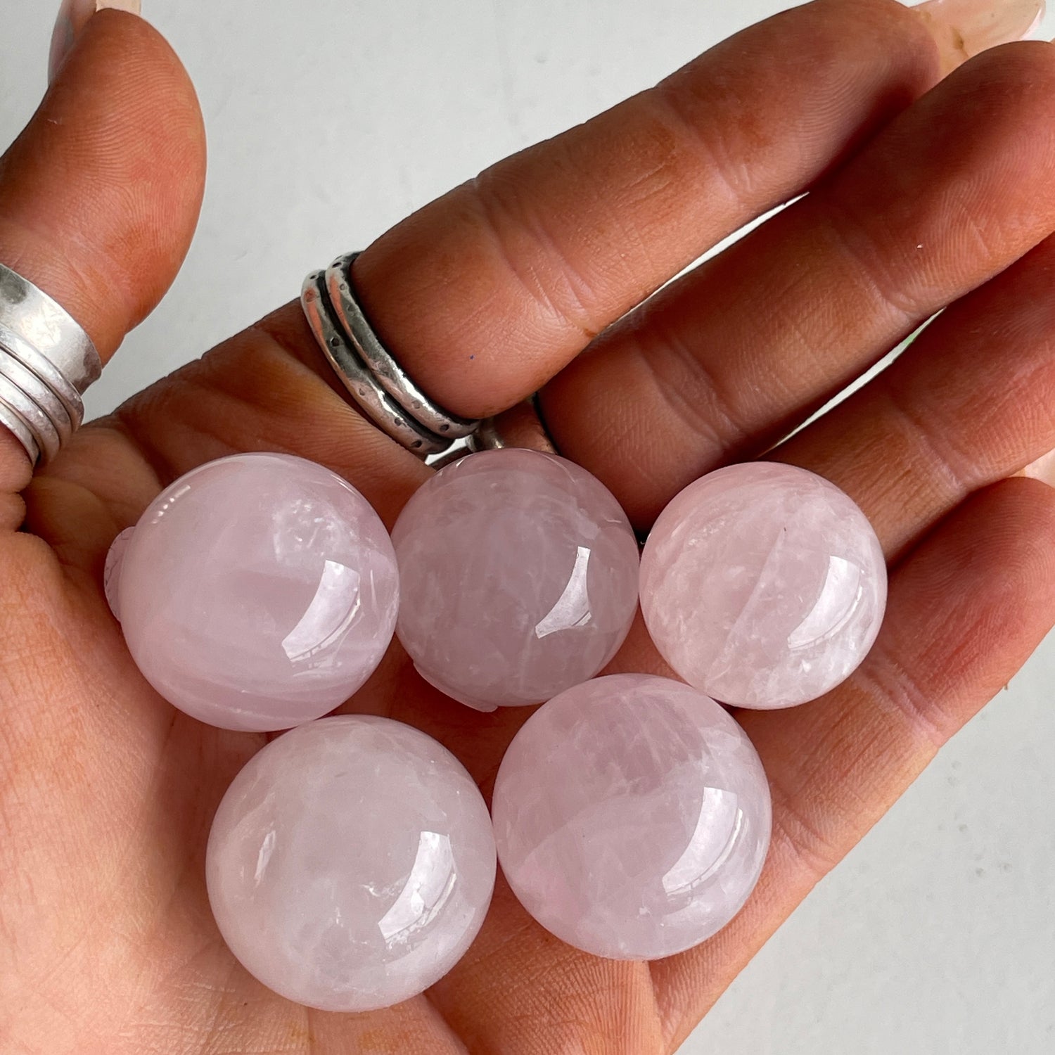 Rose Quartz Sphere Small