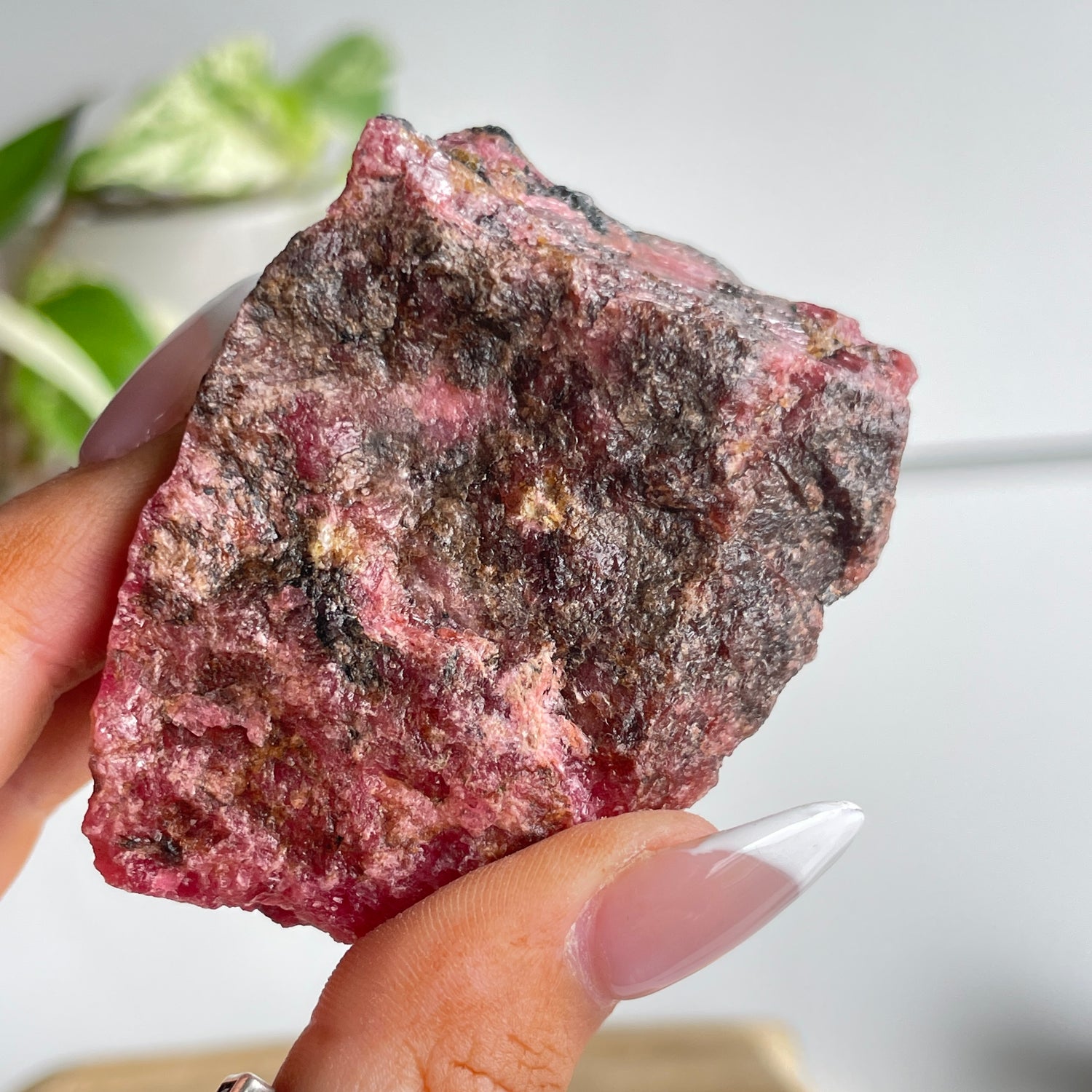 Raw Rhodonite Pce 124g