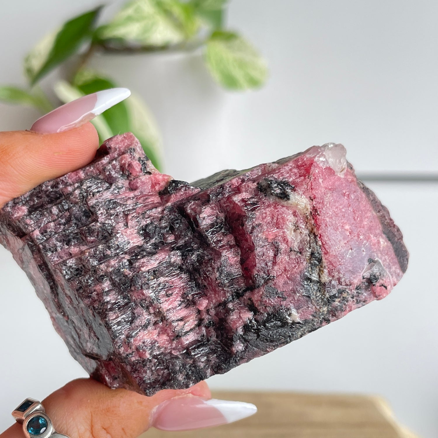 Raw Rhodonite Pce 204g