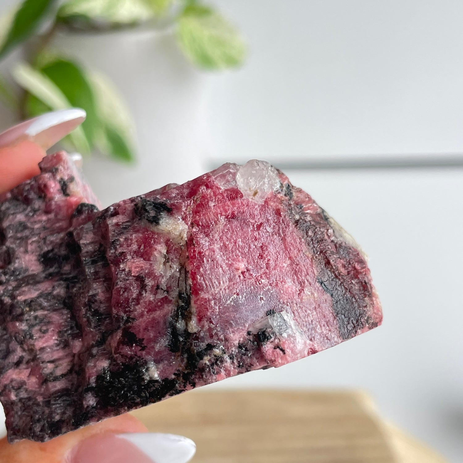 Raw Rhodonite Pce 204g