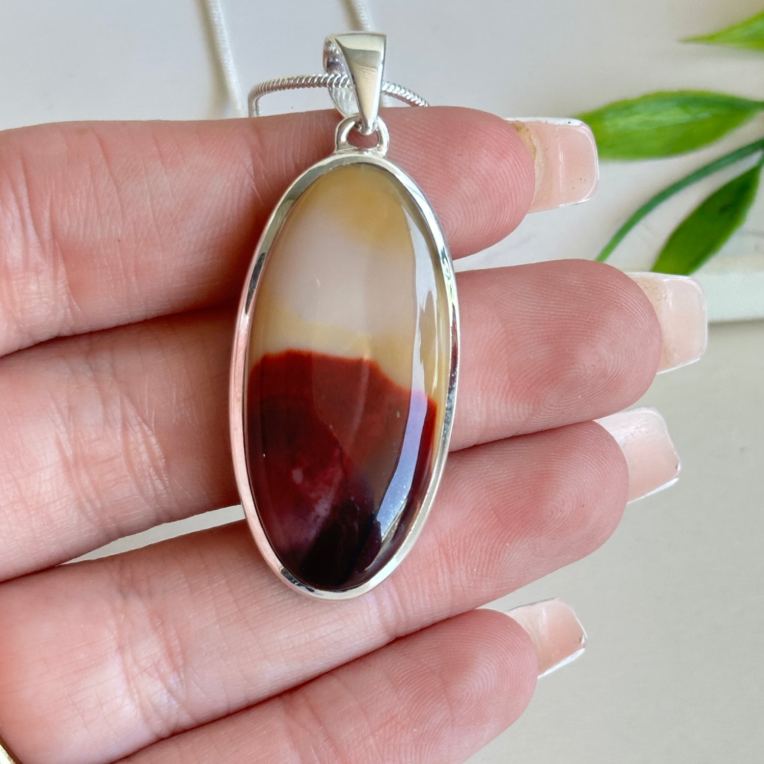 Mookaite Oval Pendant