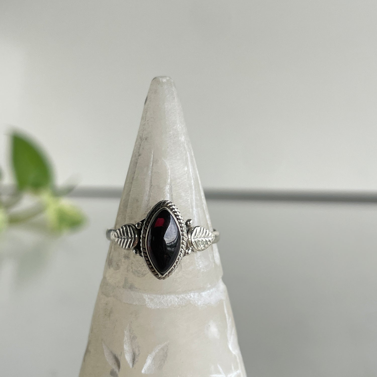 Garnet Marquise Ring
