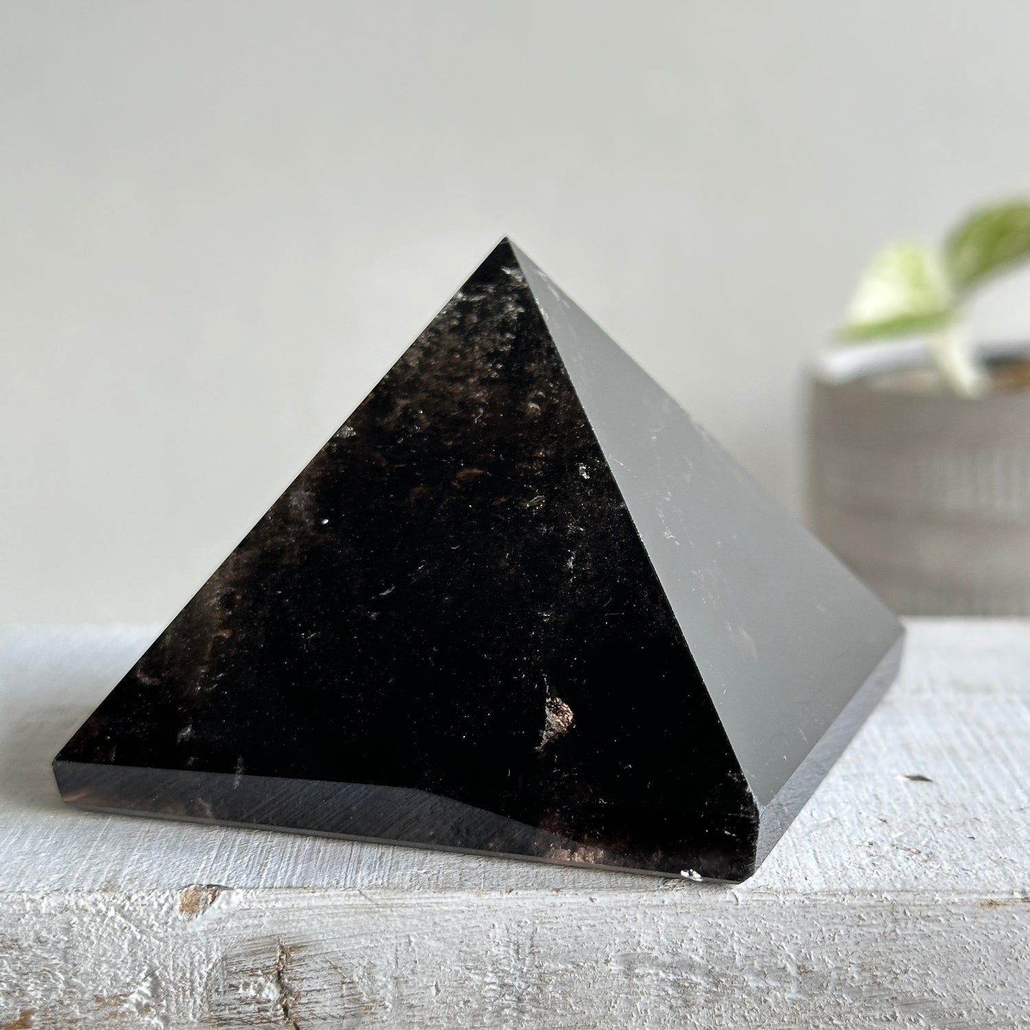 Smoky Quartz Pyramid 324g