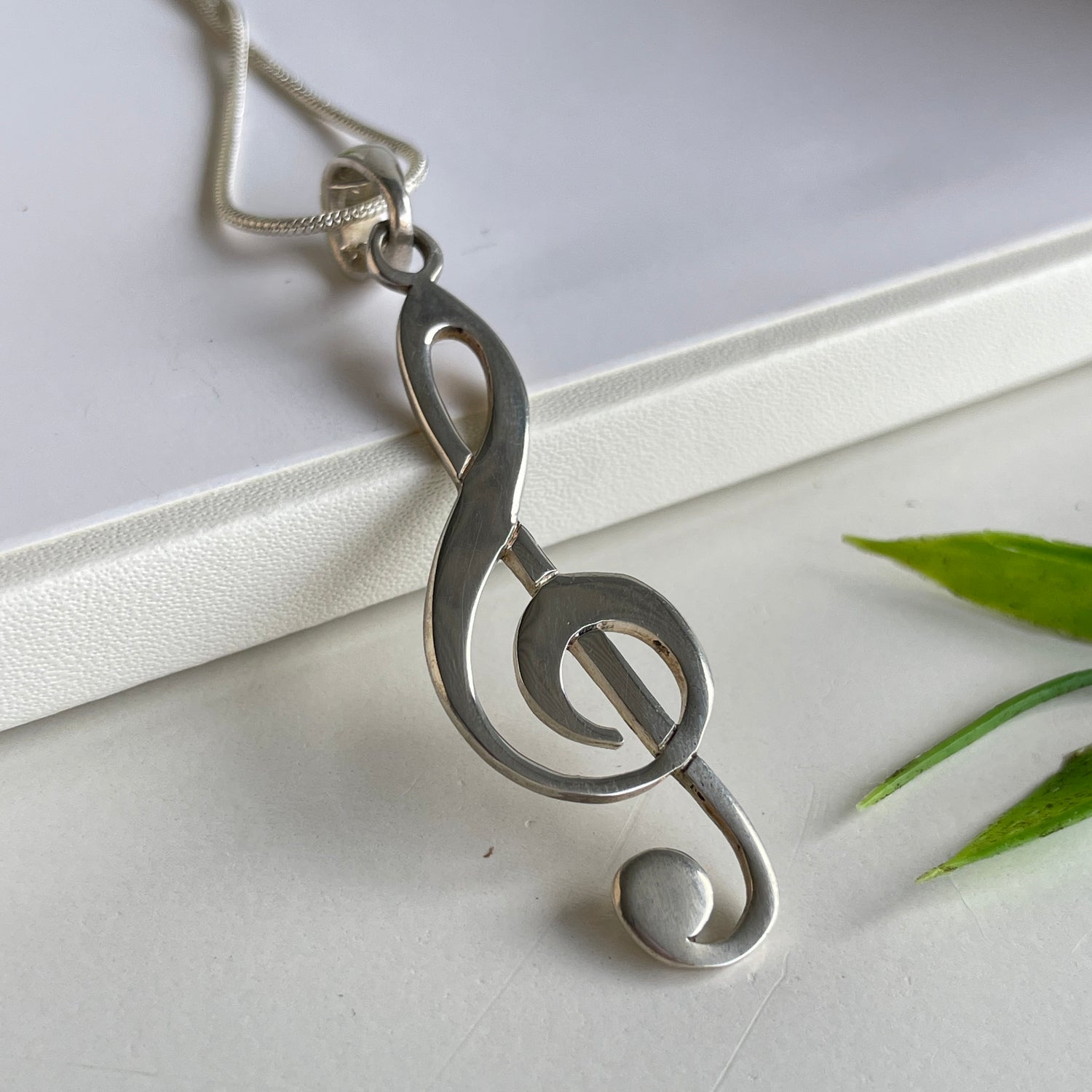 Treble Clef Pendant