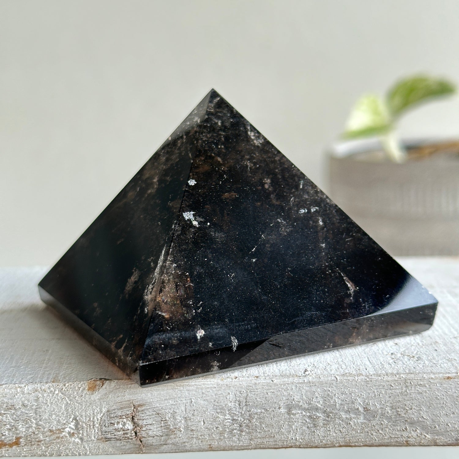 Smoky Quartz Pyramid 324g