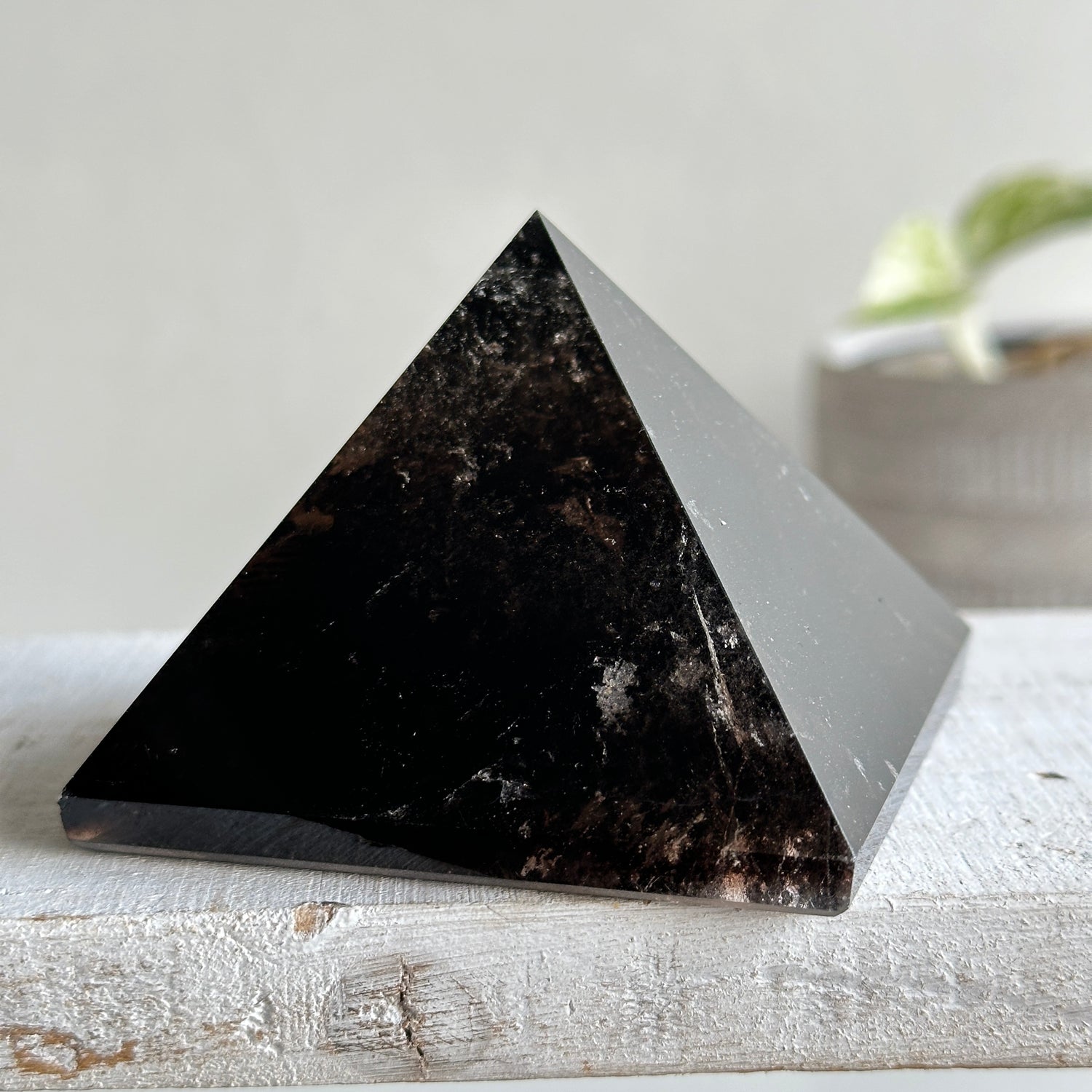 Smoky Quartz Pyramid 324g