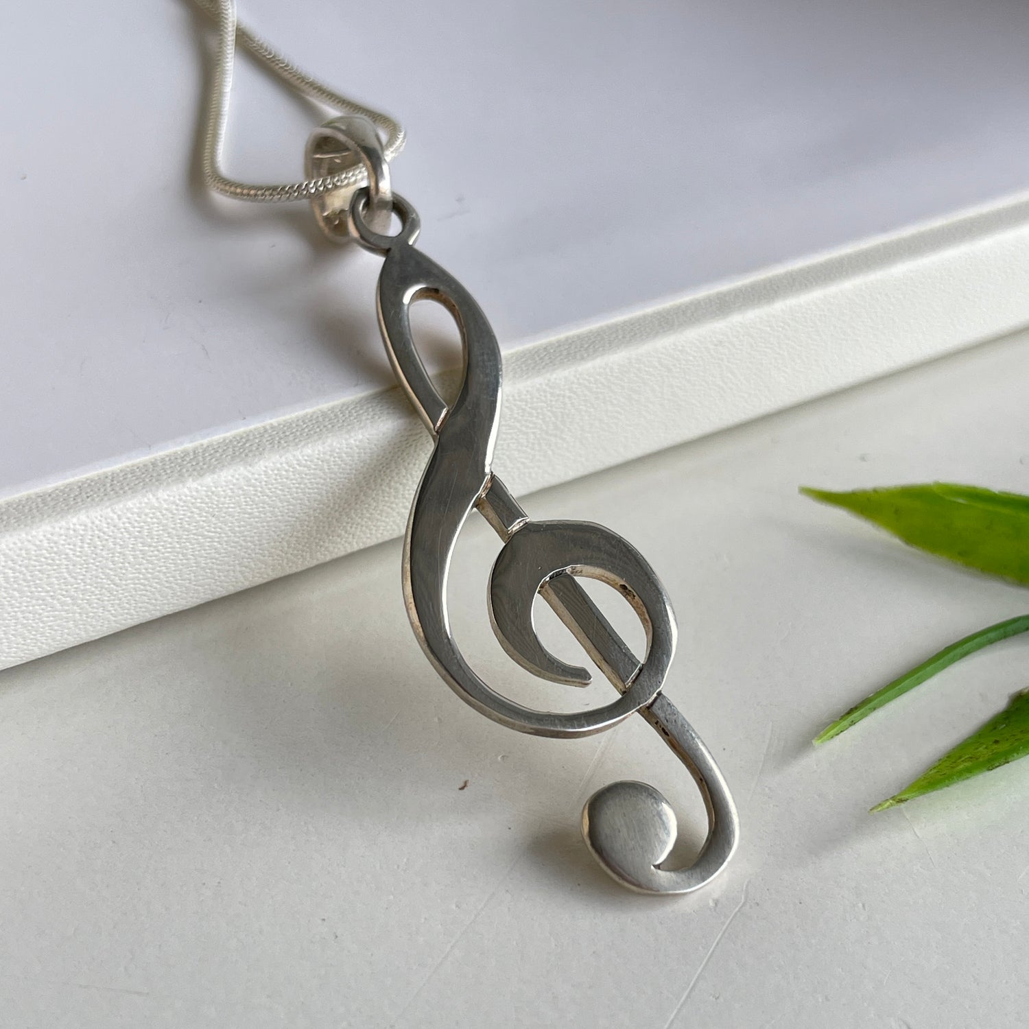 Treble Clef Pendant