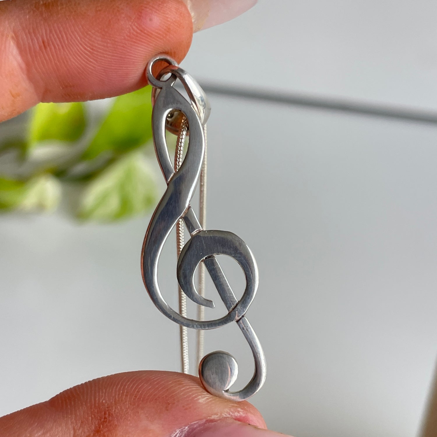Treble Clef Pendant