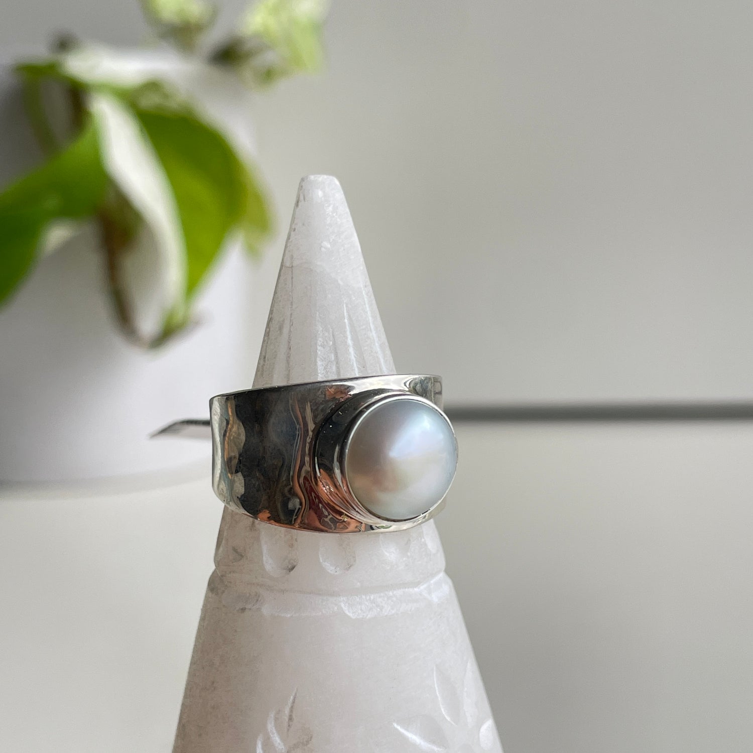 Pearl Ring Sz8