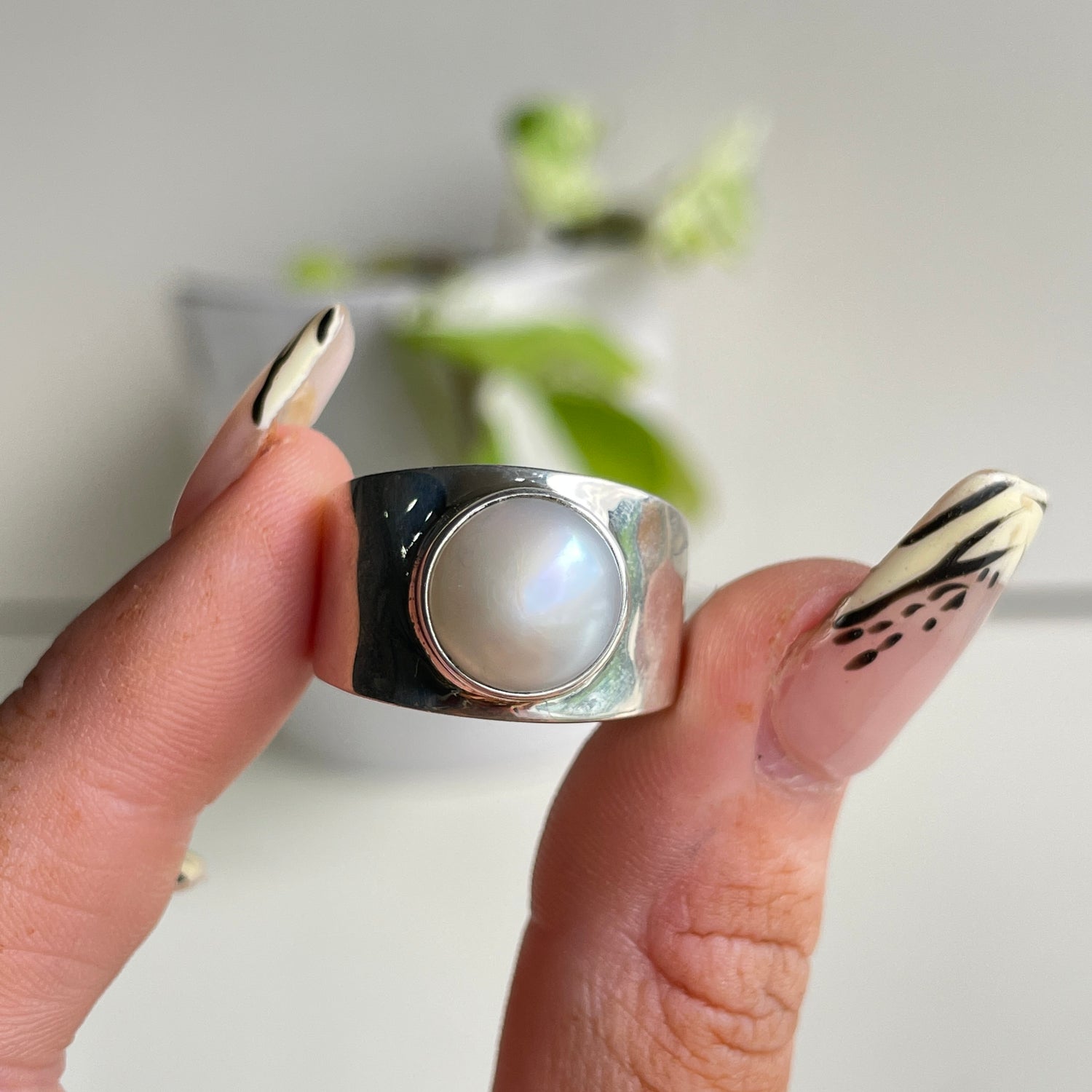 Pearl Ring Sz8